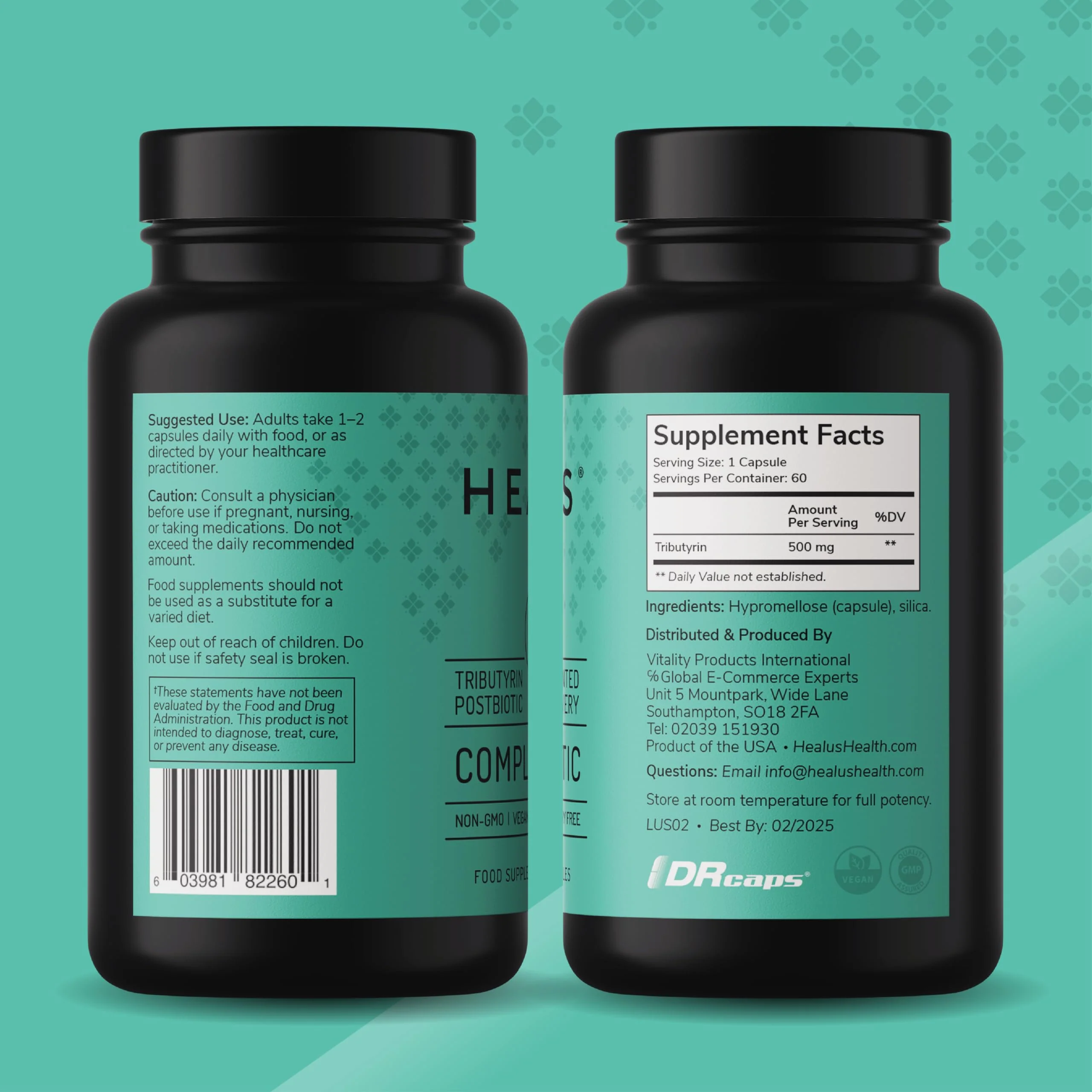 Healus Complete Biotic - Postbiotic Tributyrin for Gut Health - Image 6