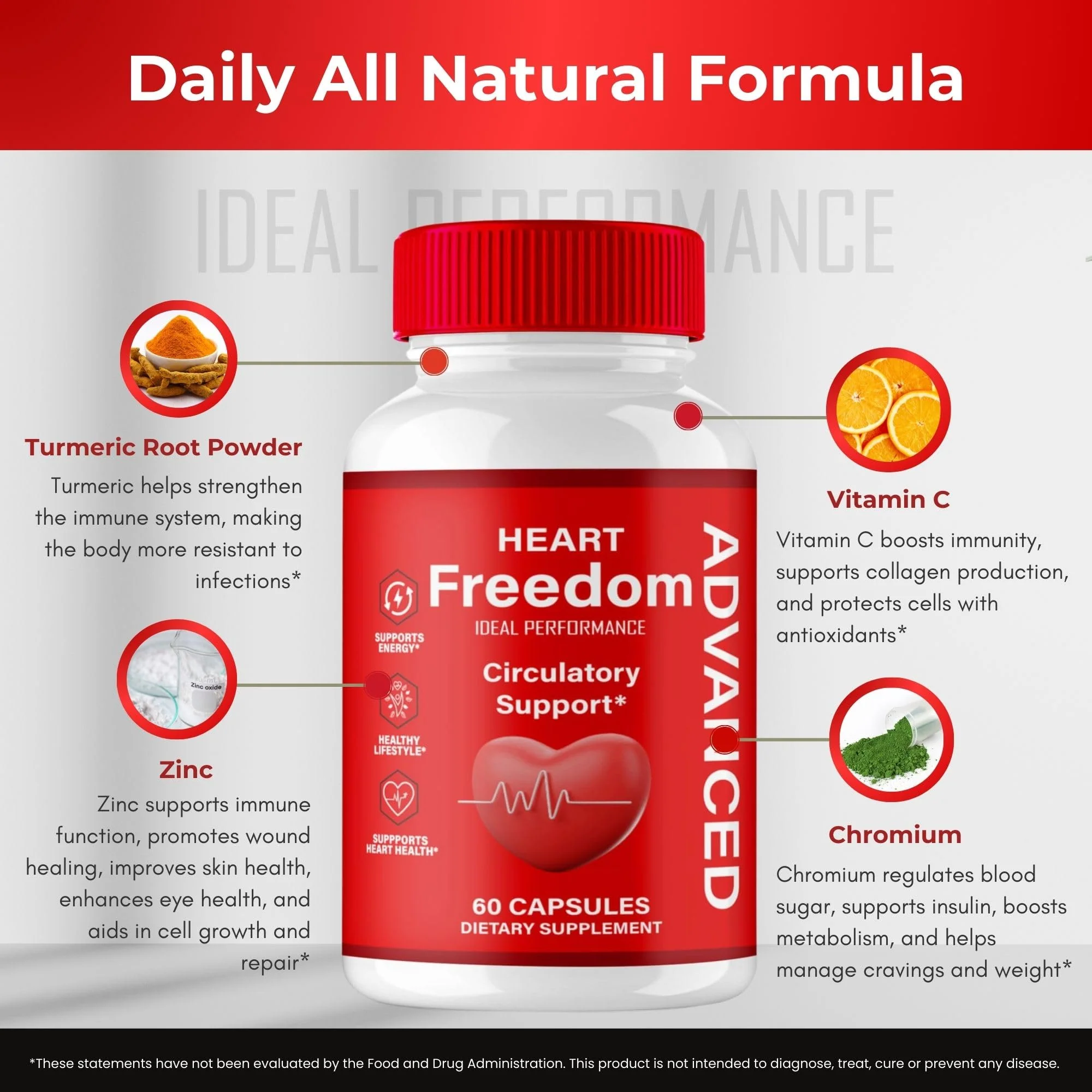 Heart Freedom Capsules – Official HeartFreedom Pills for Energy & Circulation (2 Pack) - Image 7
