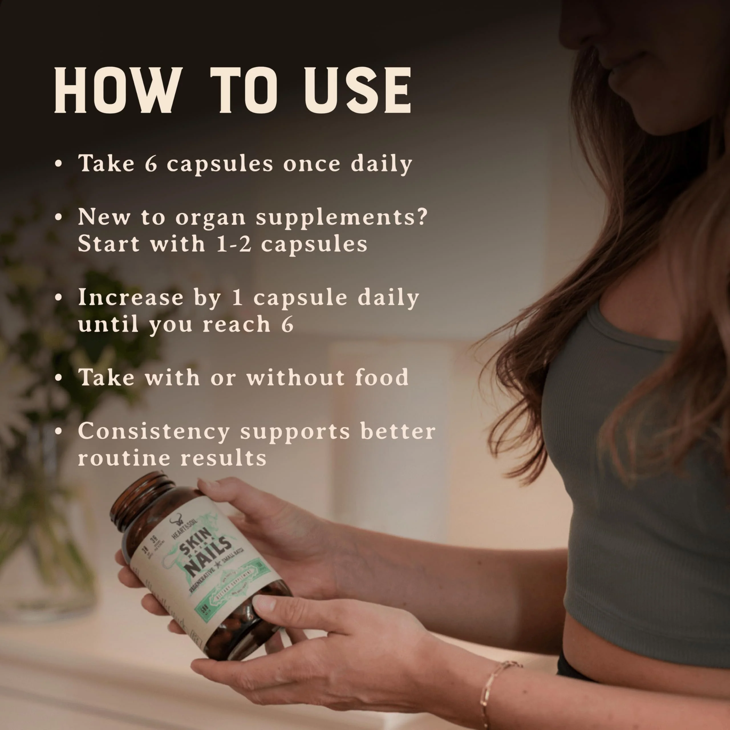 HEART & SOIL Beef Liver Capsules – 3000mg, Grass-Fed, 180 Capsules, Made in USA - Image 12