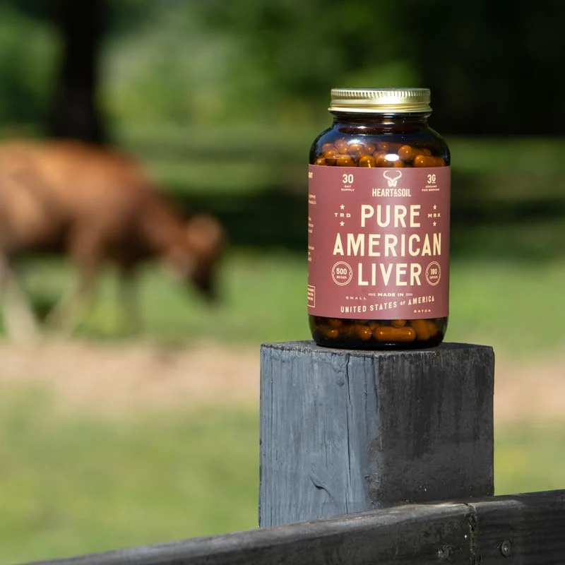 HEART & SOIL Beef Liver Capsules – 3000mg, Grass-Fed, 180 Capsules, Made in USA - Image 16