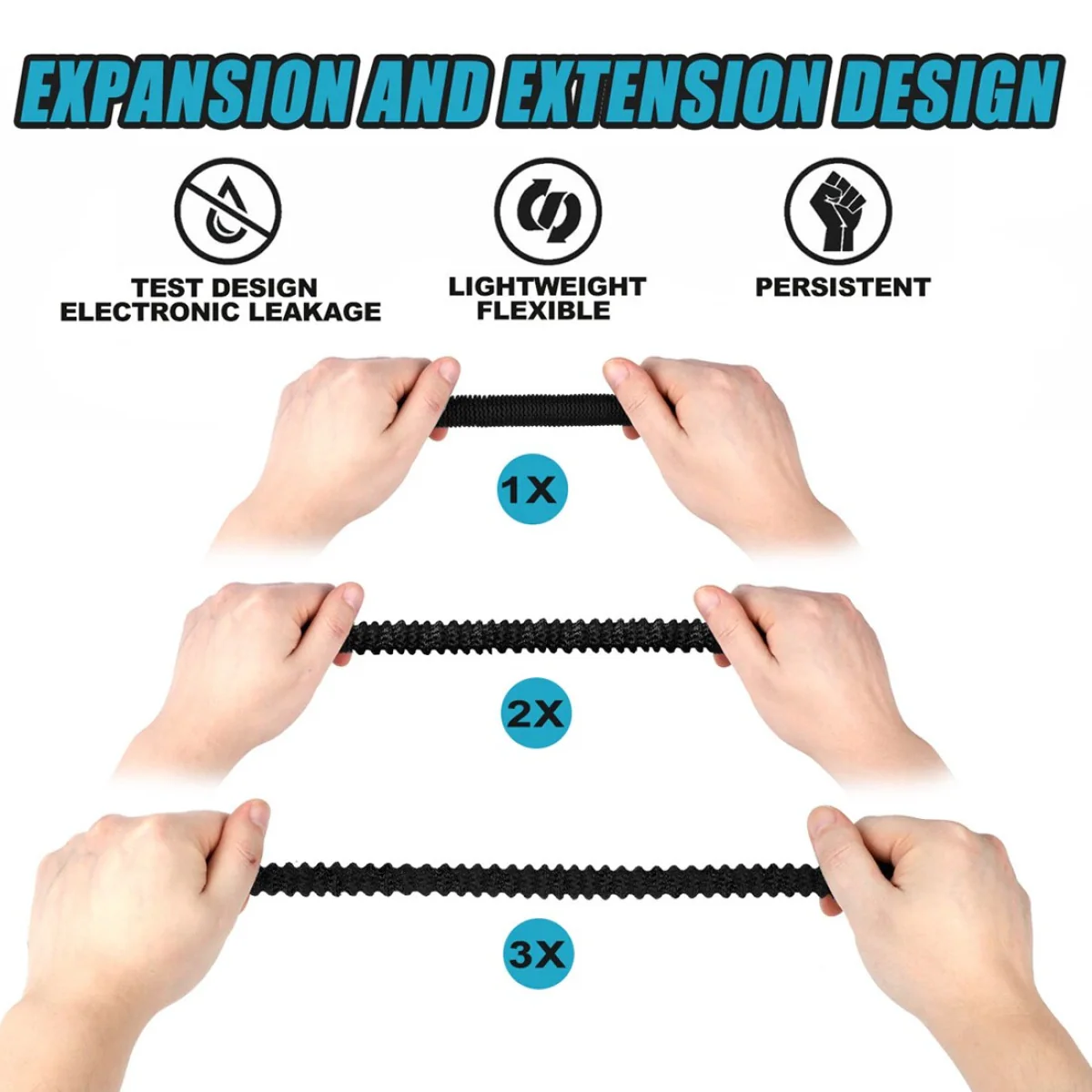 Heavy Duty 50FT Expandable Garden Hose Pipe Flexible With Water Spray Gun UK - Image 5