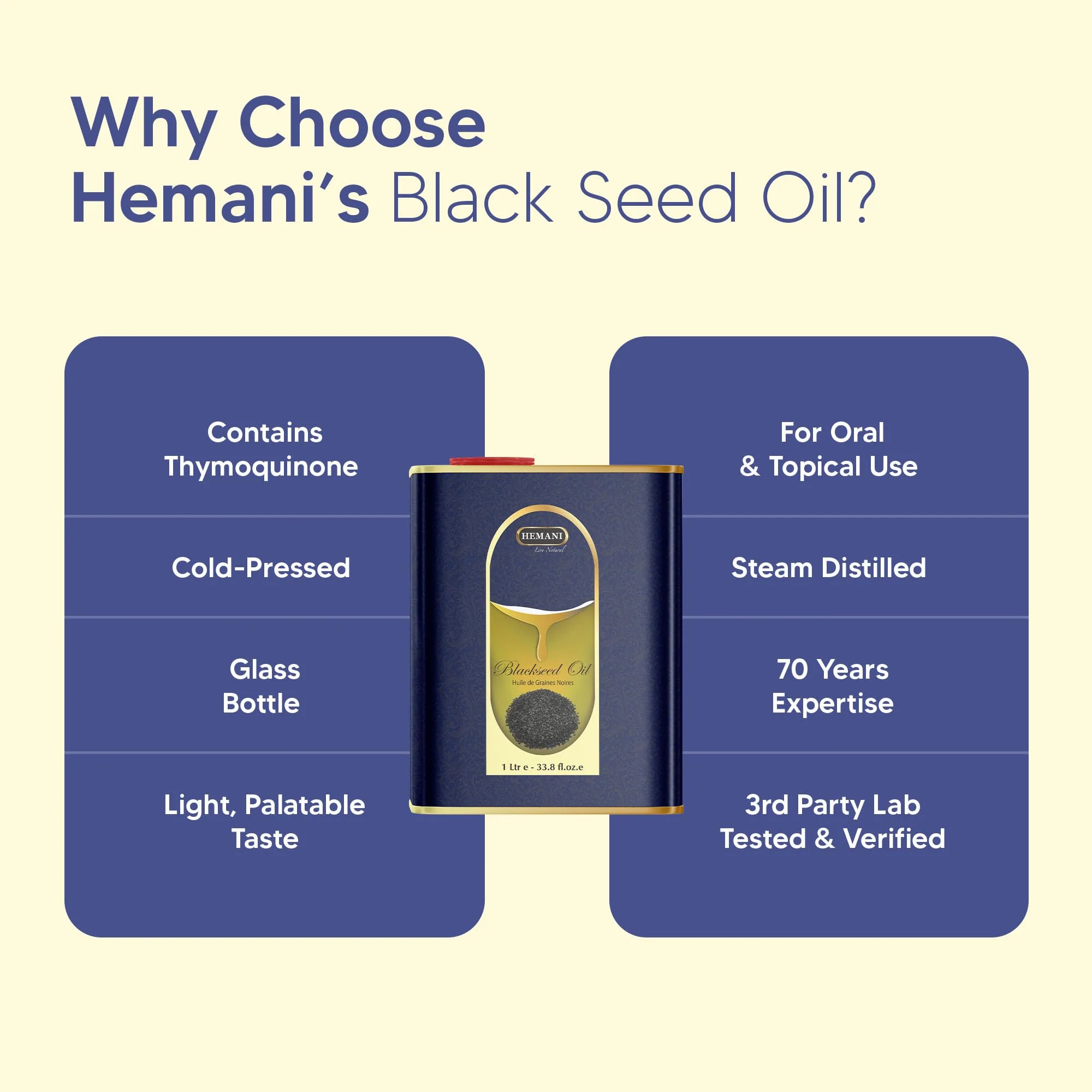 Hemani Black Seed Oil 1000ml – Cold Pressed Nigella Sativa Oil for Digestive Health, Brain Function & Immune Support - Image 5