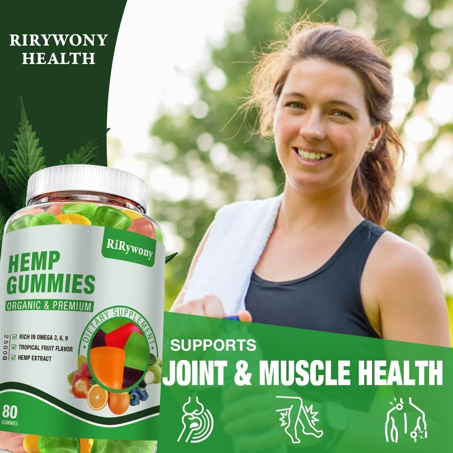 Hemp Gummies (3 Packs) - Premium Hemp Edibles - Image 4