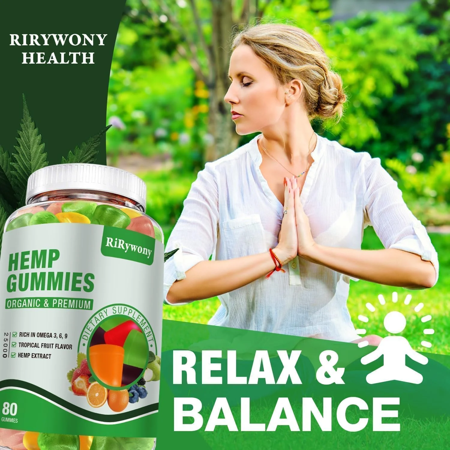 Hemp Gummies (3 Packs) - Premium Hemp Edibles - Image 5