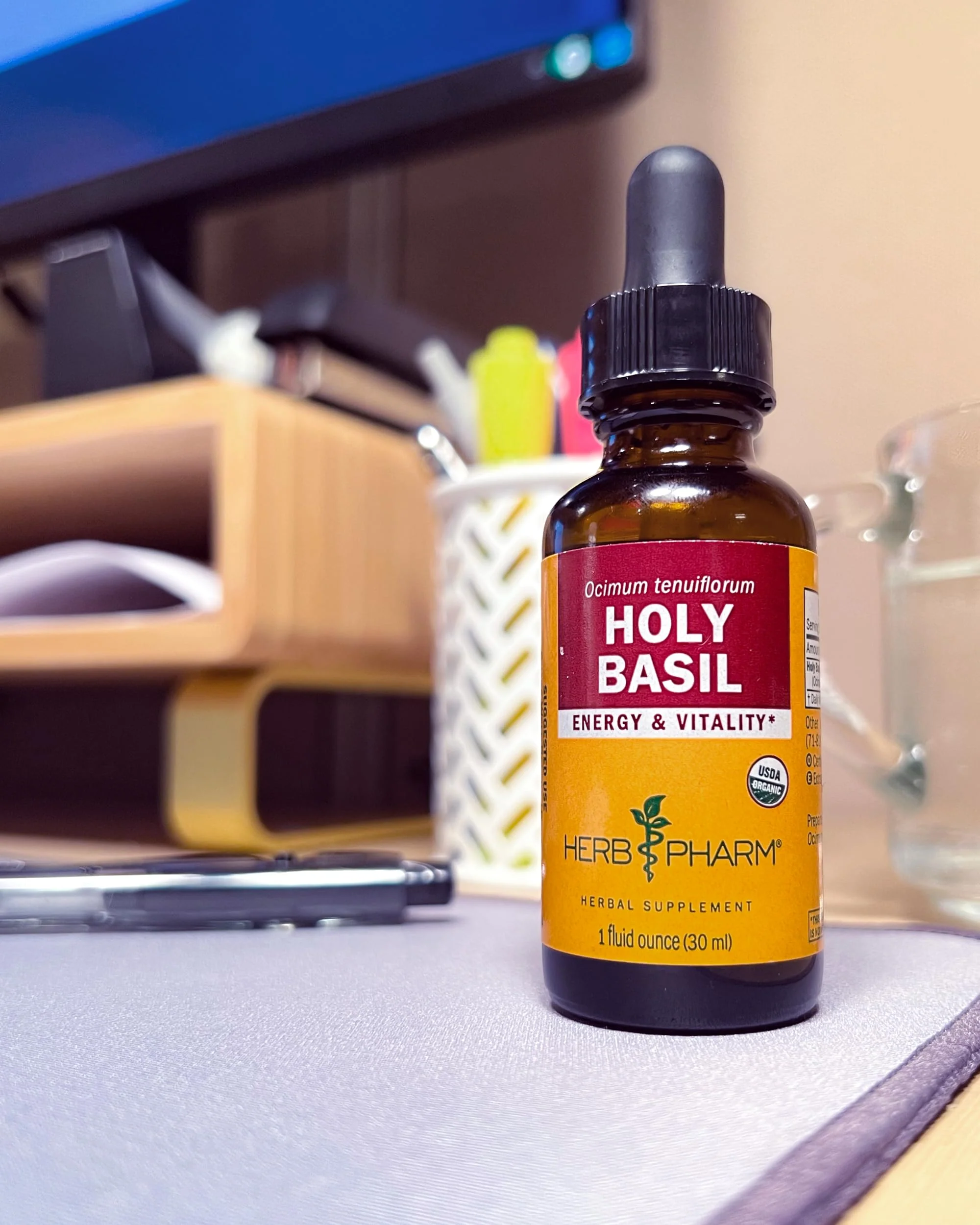 Herb Pharm Holy Basil (Tulsi) Liquid Extract – Certified Organic, Energy & Vitality (4 oz) - Image 10