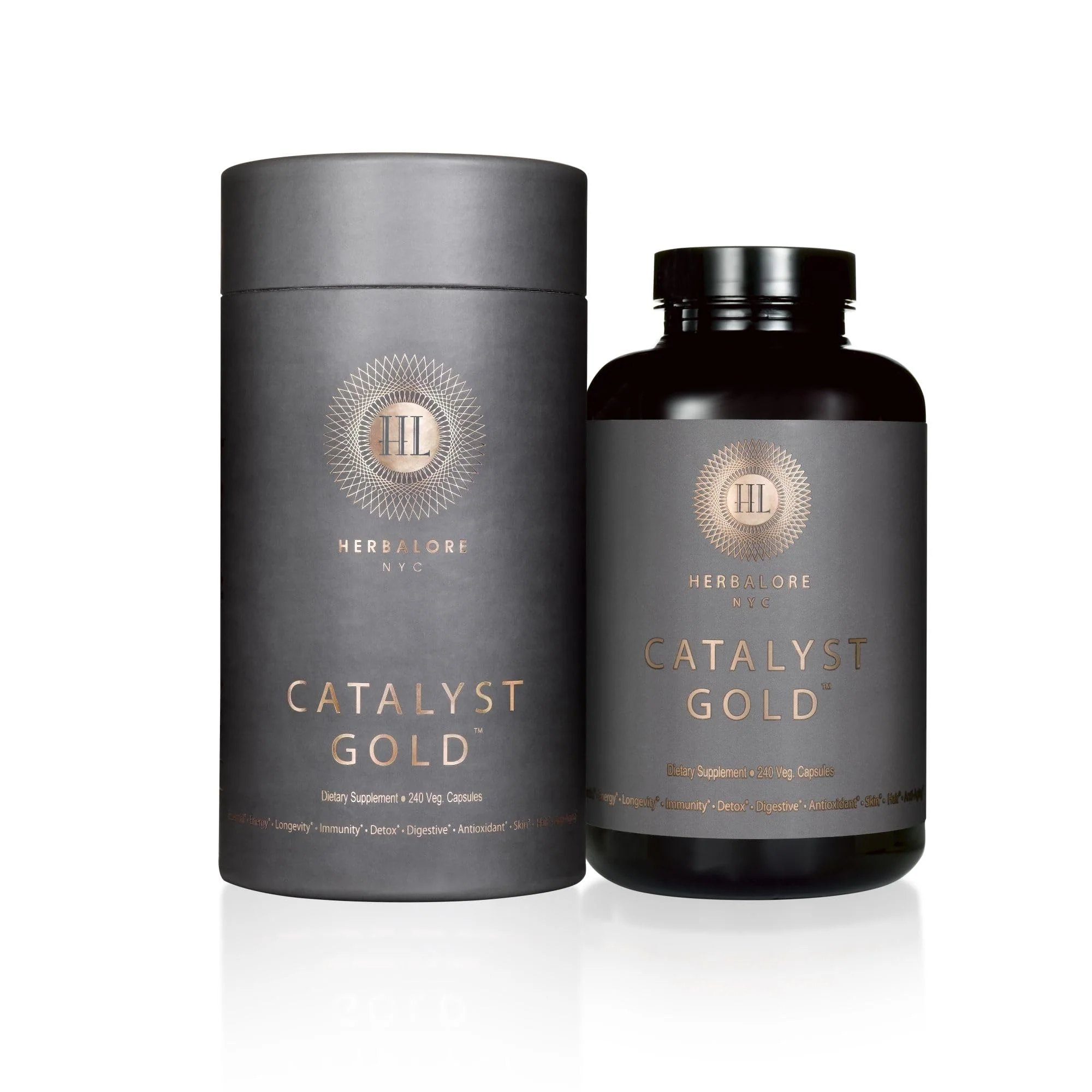 Herbalore Catalyst Gold – Natural Superfood for Immunity, Digestion, Hair & Skin (240 Capsules) - Image 6