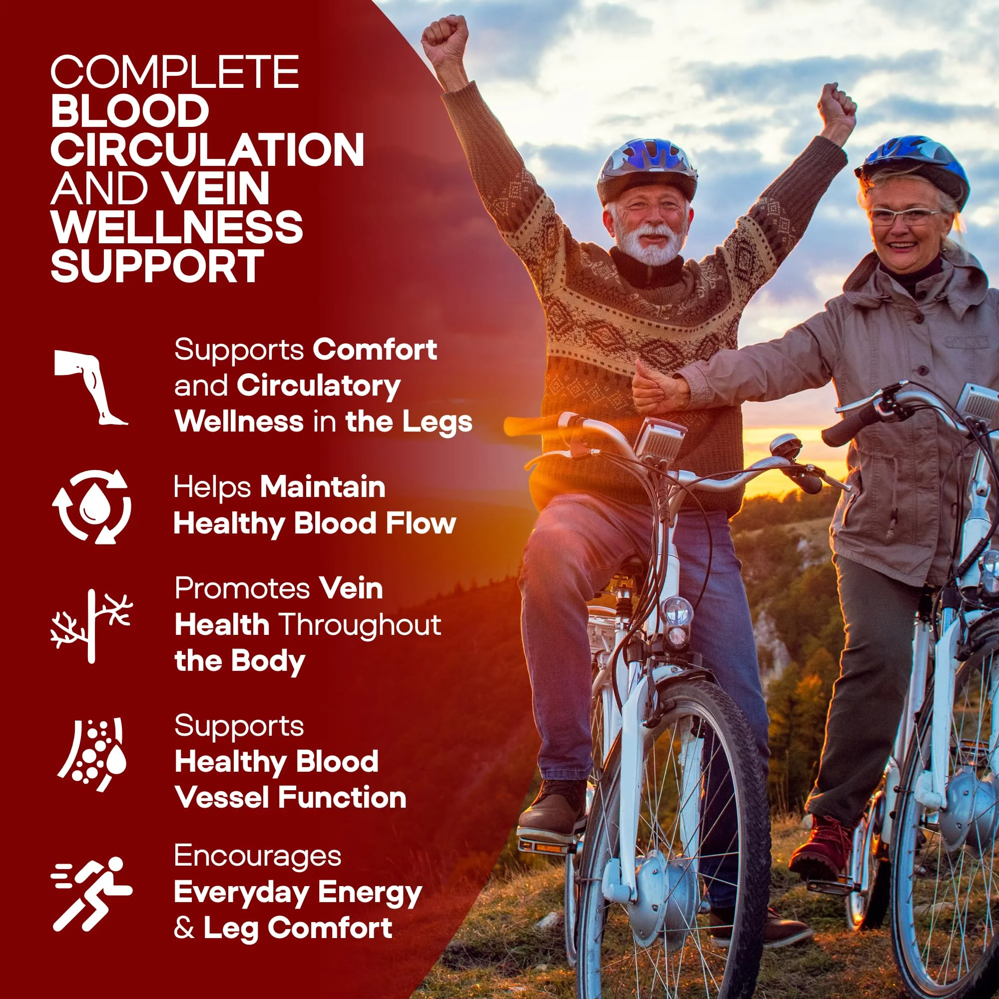 HerbaMe Blood Circulation Supplement – 120 Capsules for Vein & Heart Health - Image 3