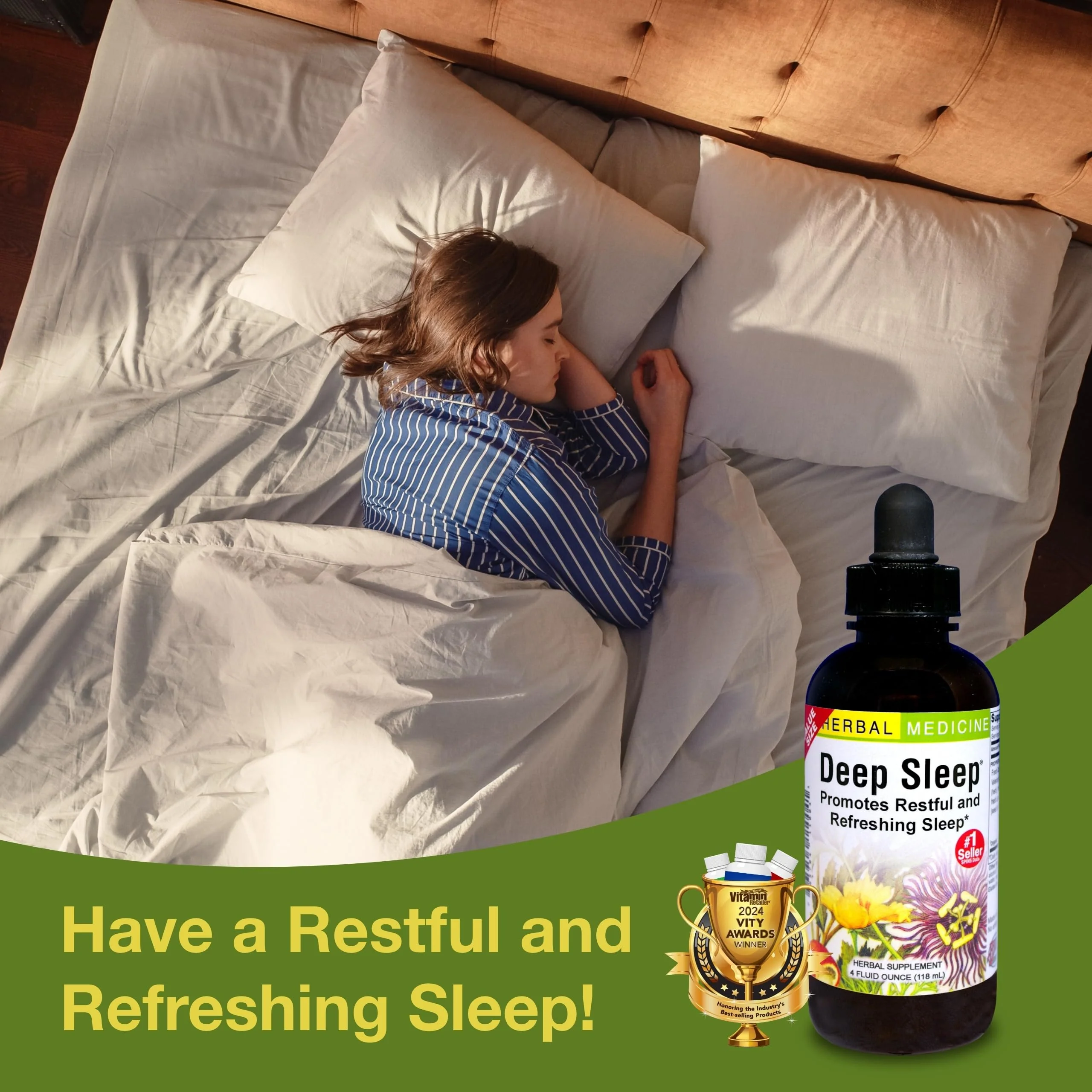 Herbs Etc. Deep Sleep - Natural Herbal Sleep Aid (Non-Habit Forming) 4 oz Liquid Extract - 2 Pack - Image 11