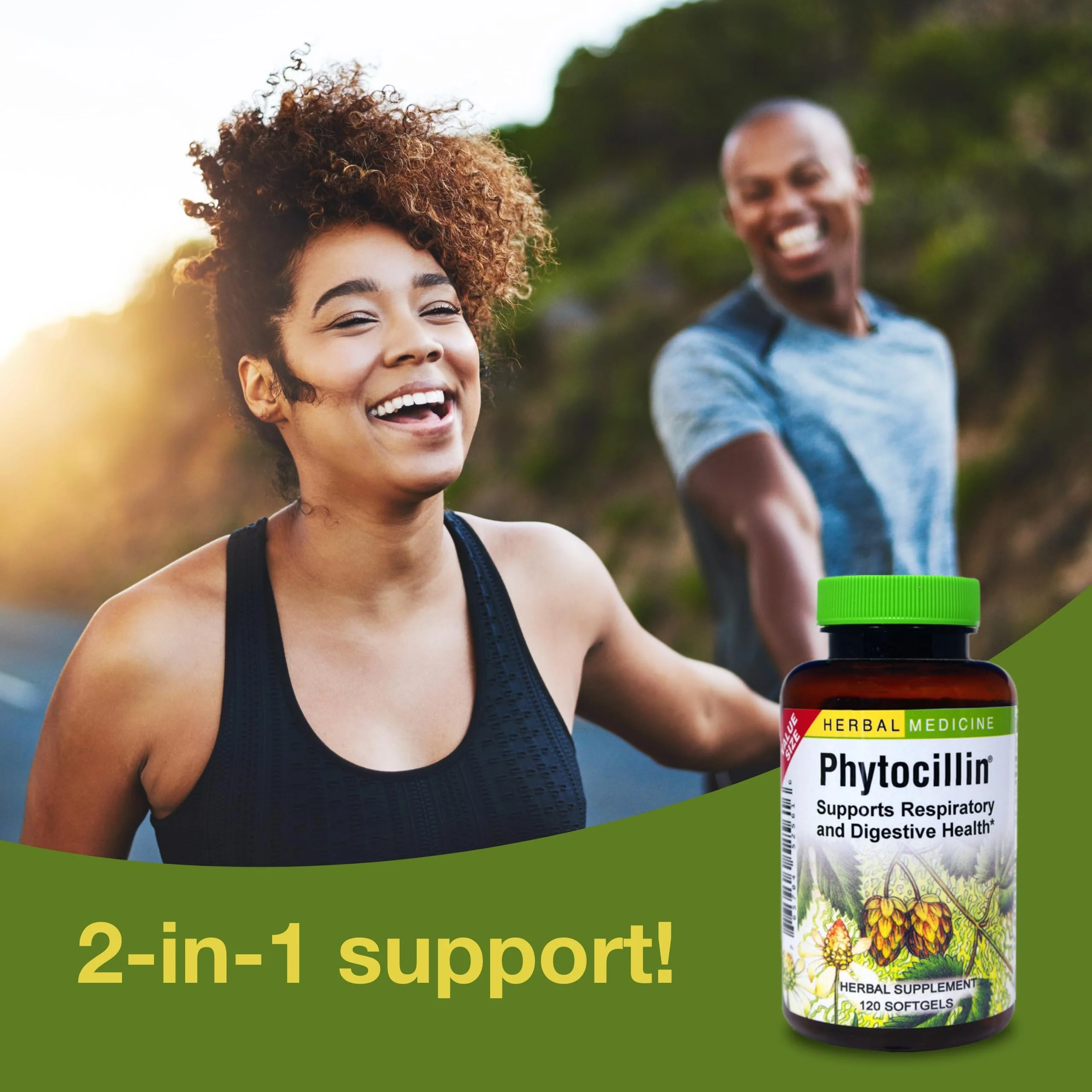 Herbs Etc. Phytocillin: Respiratory & Digestive Health Support | 120 Softgels - Image 3