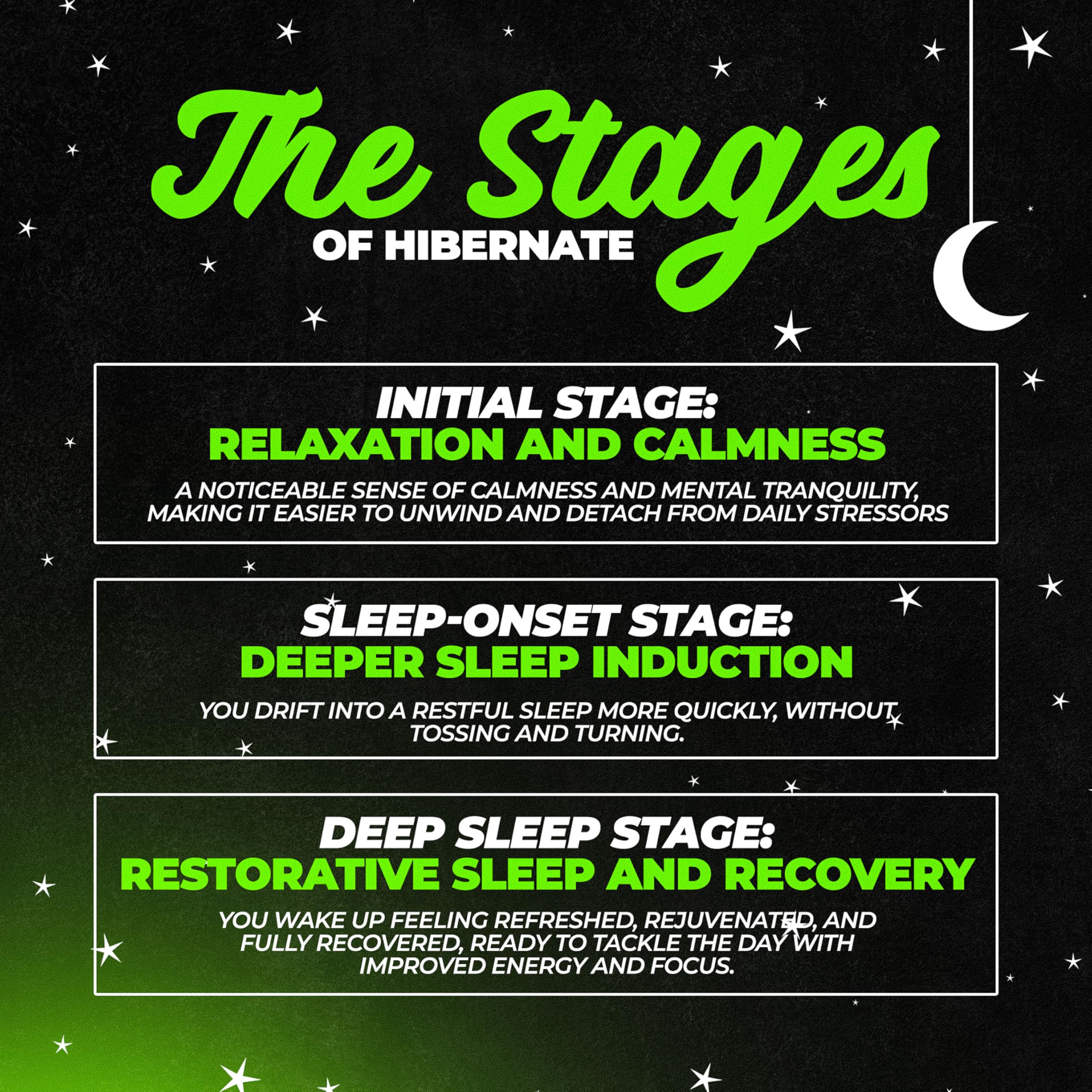 Hibernate Sleep Supplement - Complete Sleep Recovery Formula (30 Servings) - Image 5