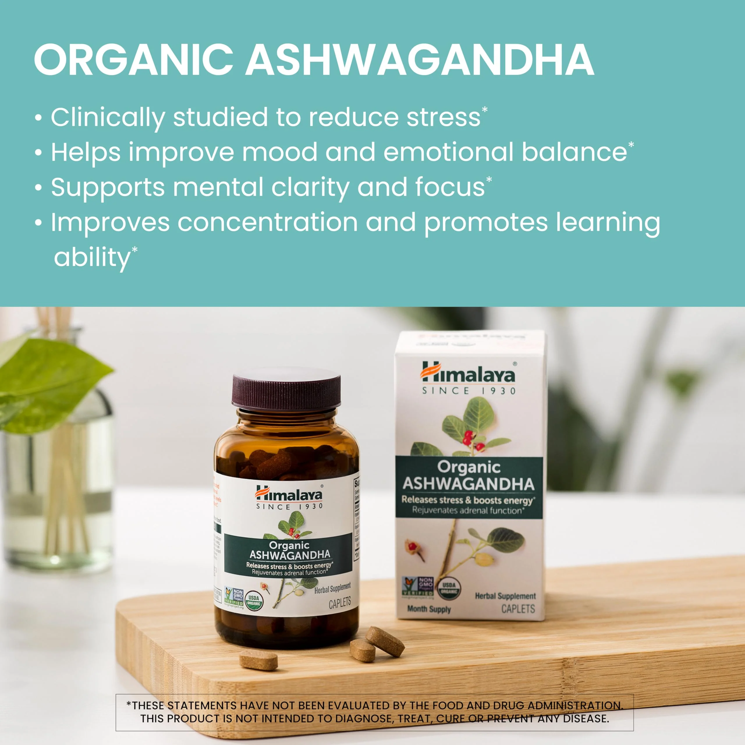 Himalaya Organic Ashwagandha Root – 120 Day Supply | Stress Relief & Energy Support - Image 3