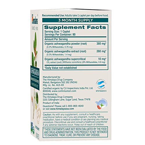 Himalaya Organic Ashwagandha Root - 90 Day Supply | Stress & Adrenal Support - Image 2