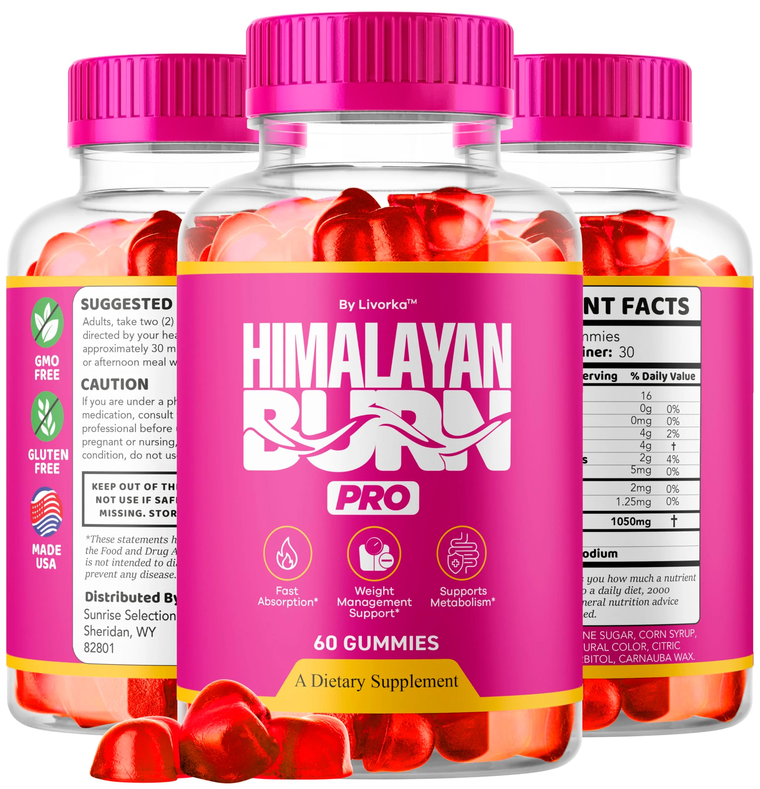 Himalayan Burn Pro Gummies – All-Natural Wellness, 60 Gummies - Image 8