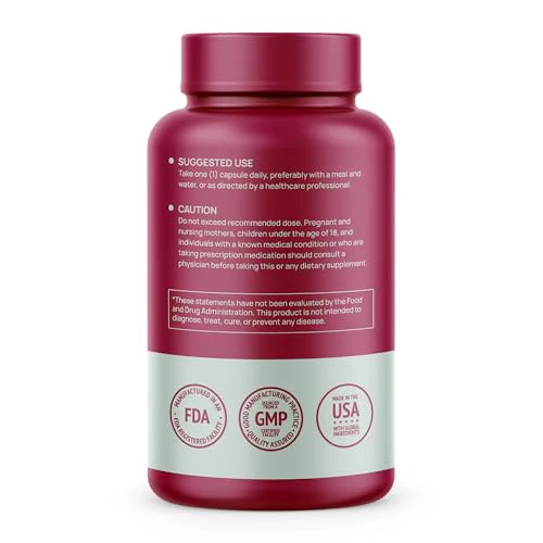 HMS Nutrition Stabilized R-Lipoic Acid 300mg – 120 Capsules, Vegan & NSF Certified - Image 2