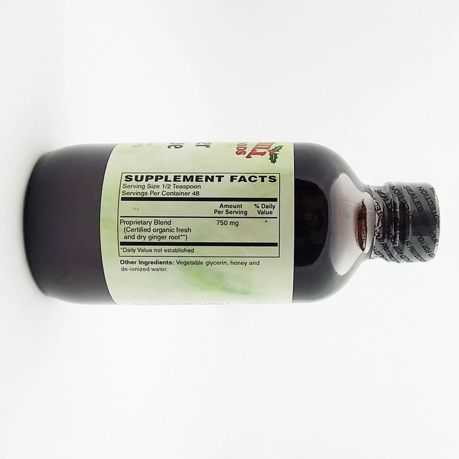 Holly Hill Health Foods Ginger Rescue Syrup – 4oz (Pack of 2) - Image 2