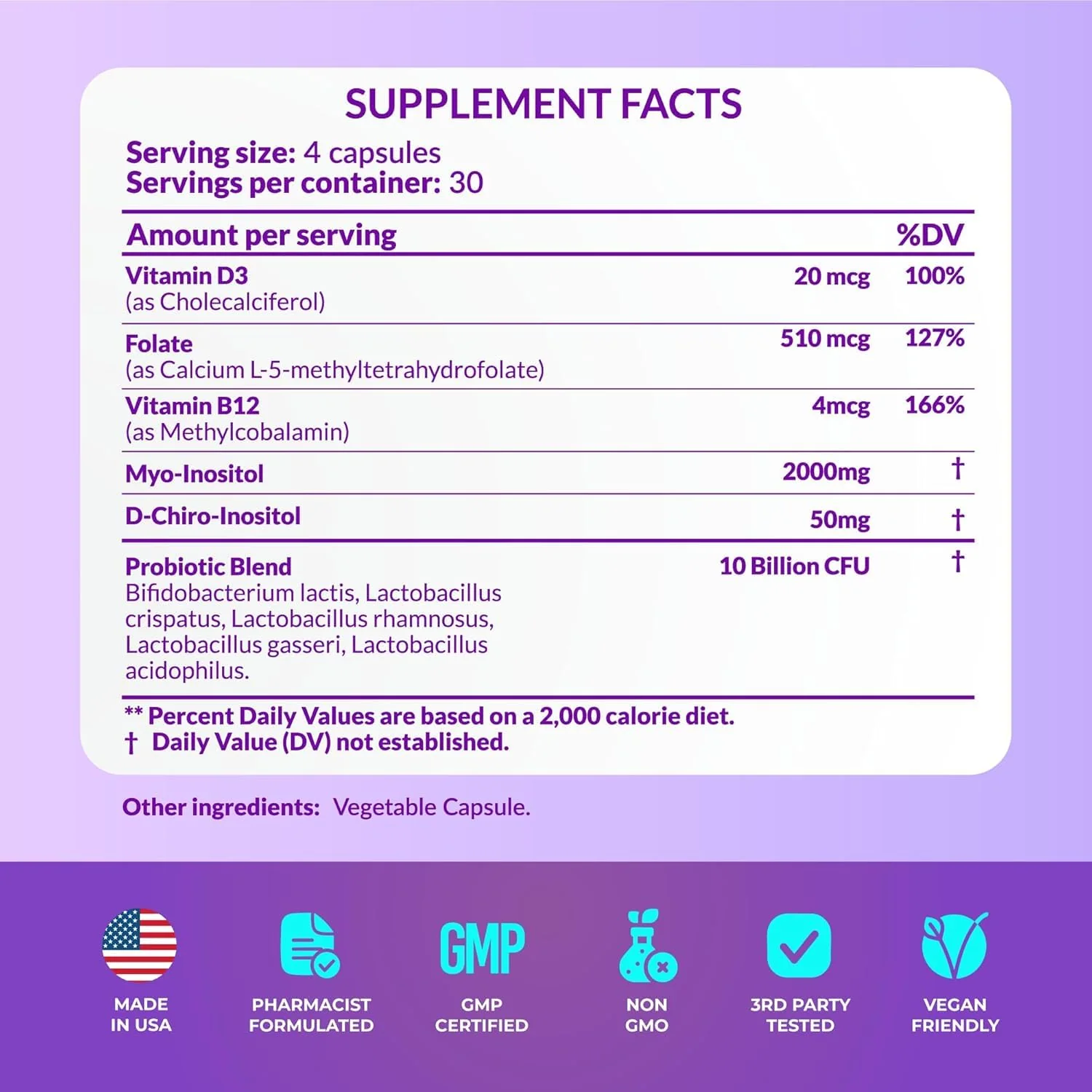 Hormone Balance for Women - PCOS & Menstrual Cycle Support | Myo-Inositol 40:1 Ratio - Image 7