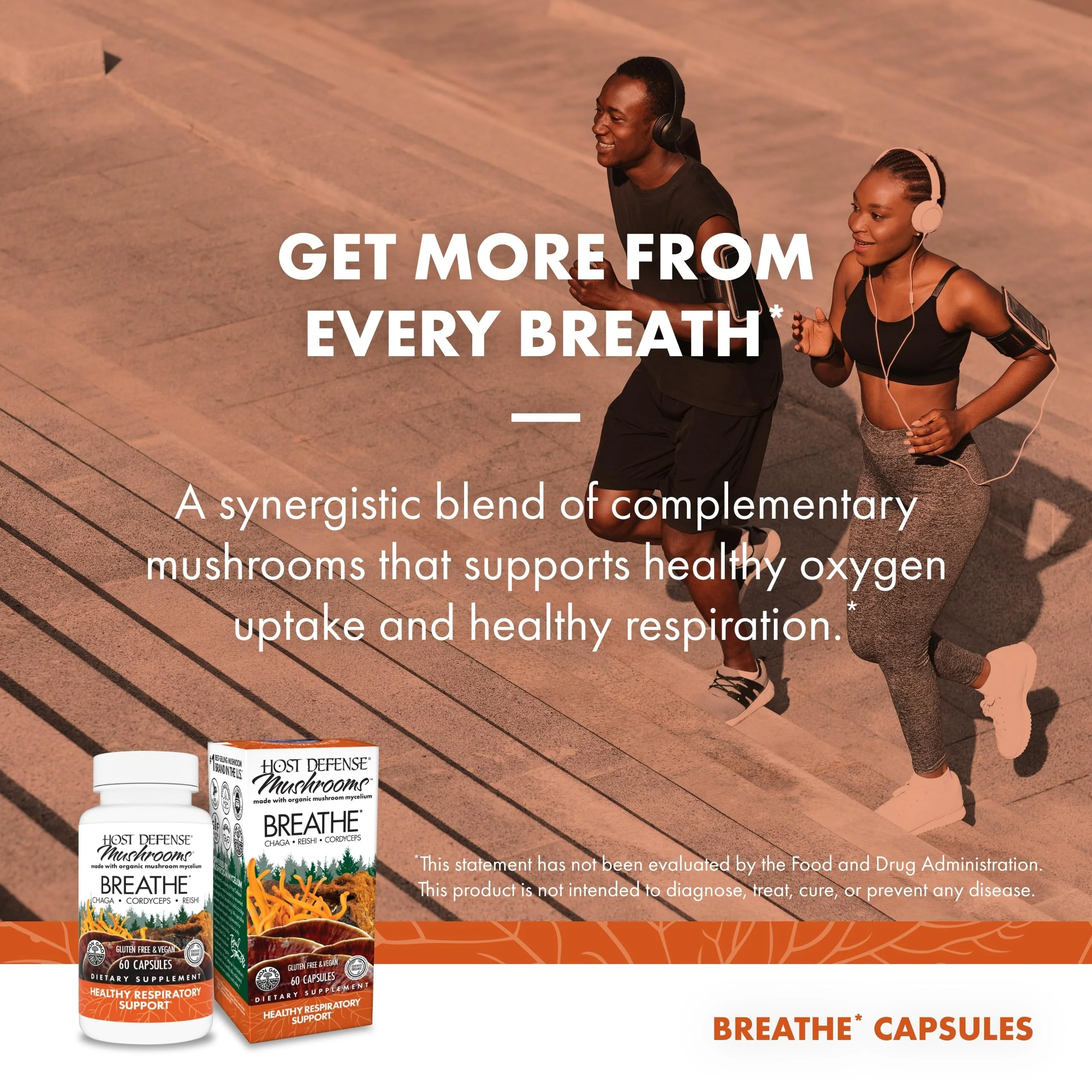 Host Defense Breathe Capsules - Immune & Respiratory Support | 60 Capsules - Image 5