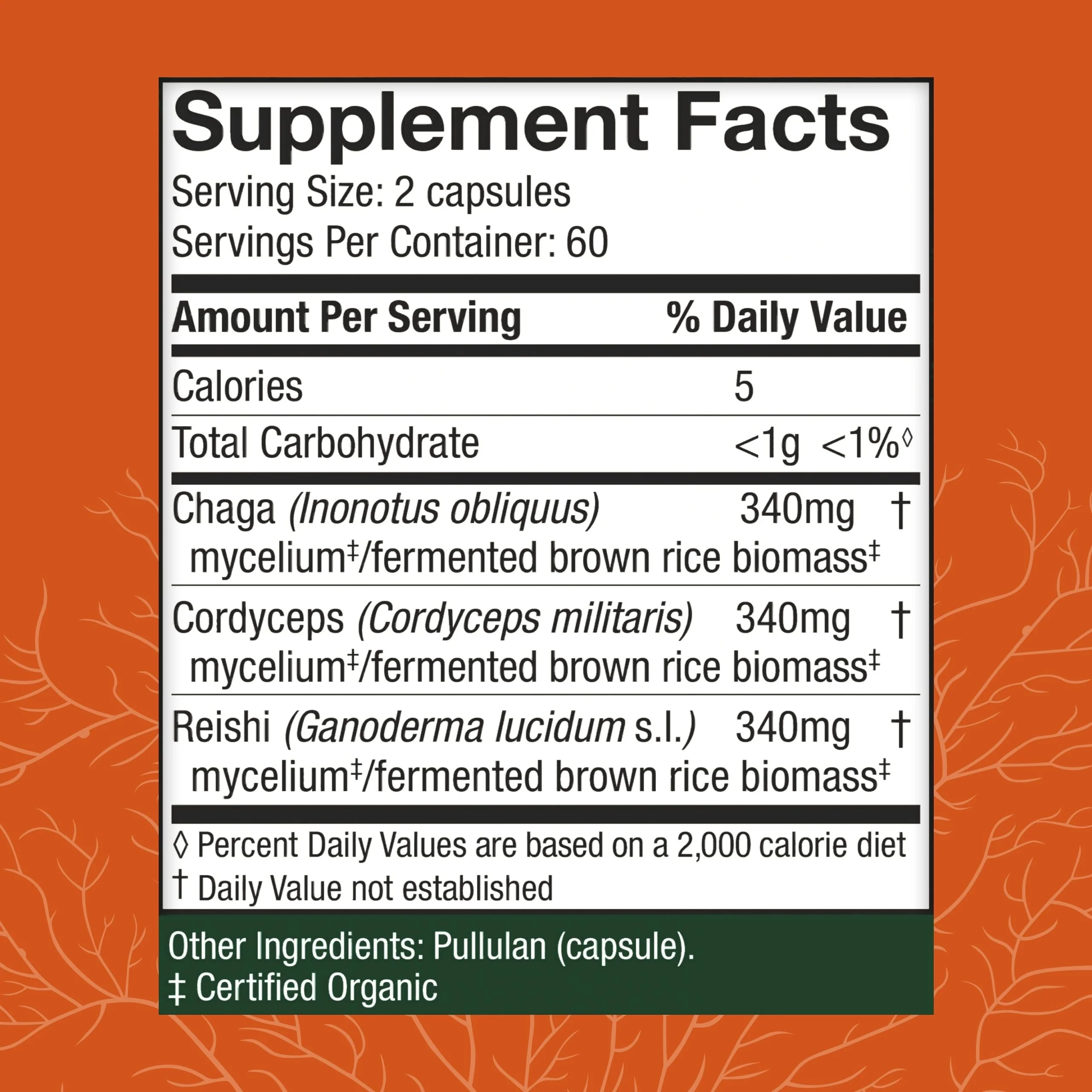 Host Defense Breathe Capsules – Immune & Respiratory Support Mushroom Supplement with Chaga, Reishi & Cordyceps – 120 Capsules - Image 3