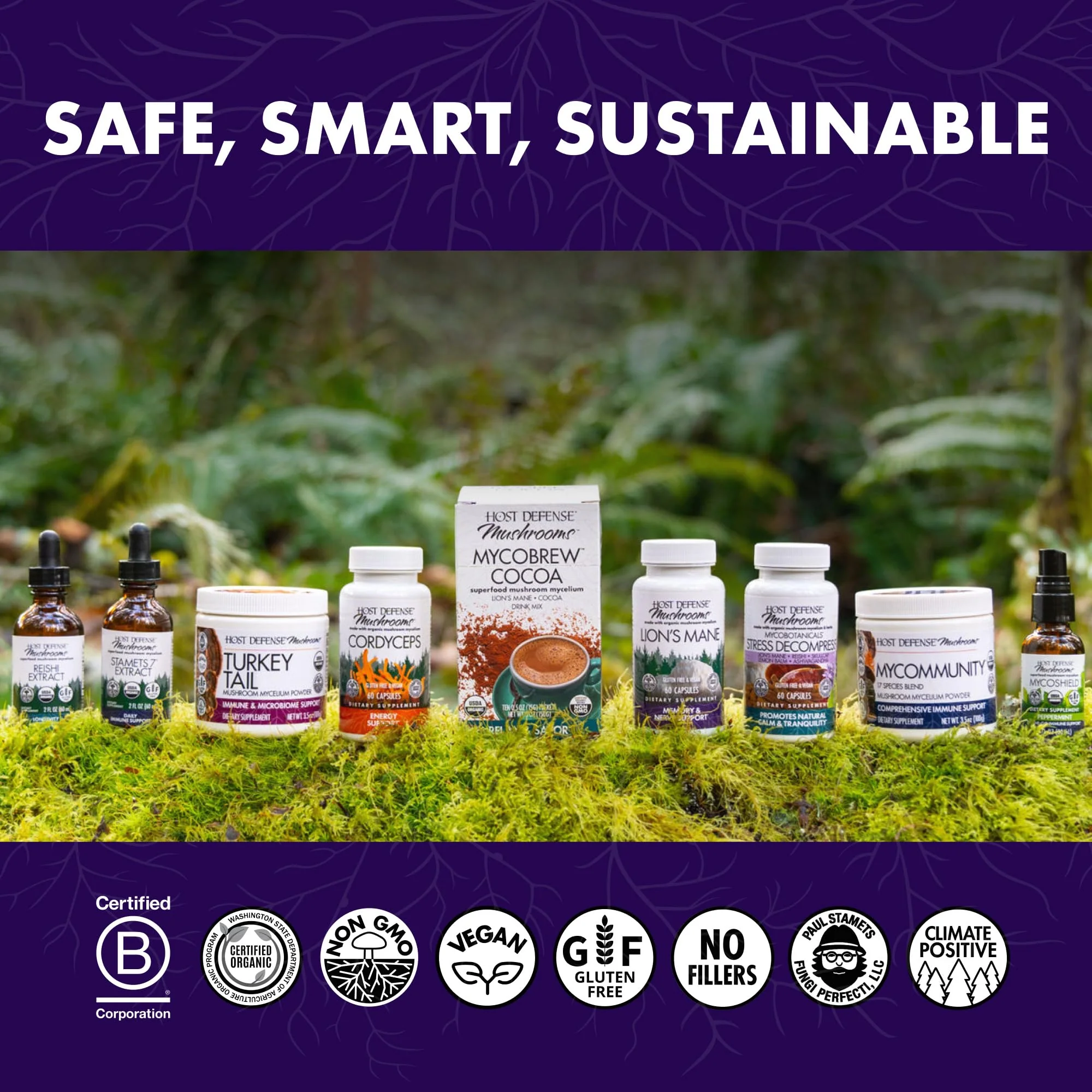 Host Defense MyCommunity Extract – 17-Species Mushroom Blend for Immune Support (4 fl oz) - Image 7