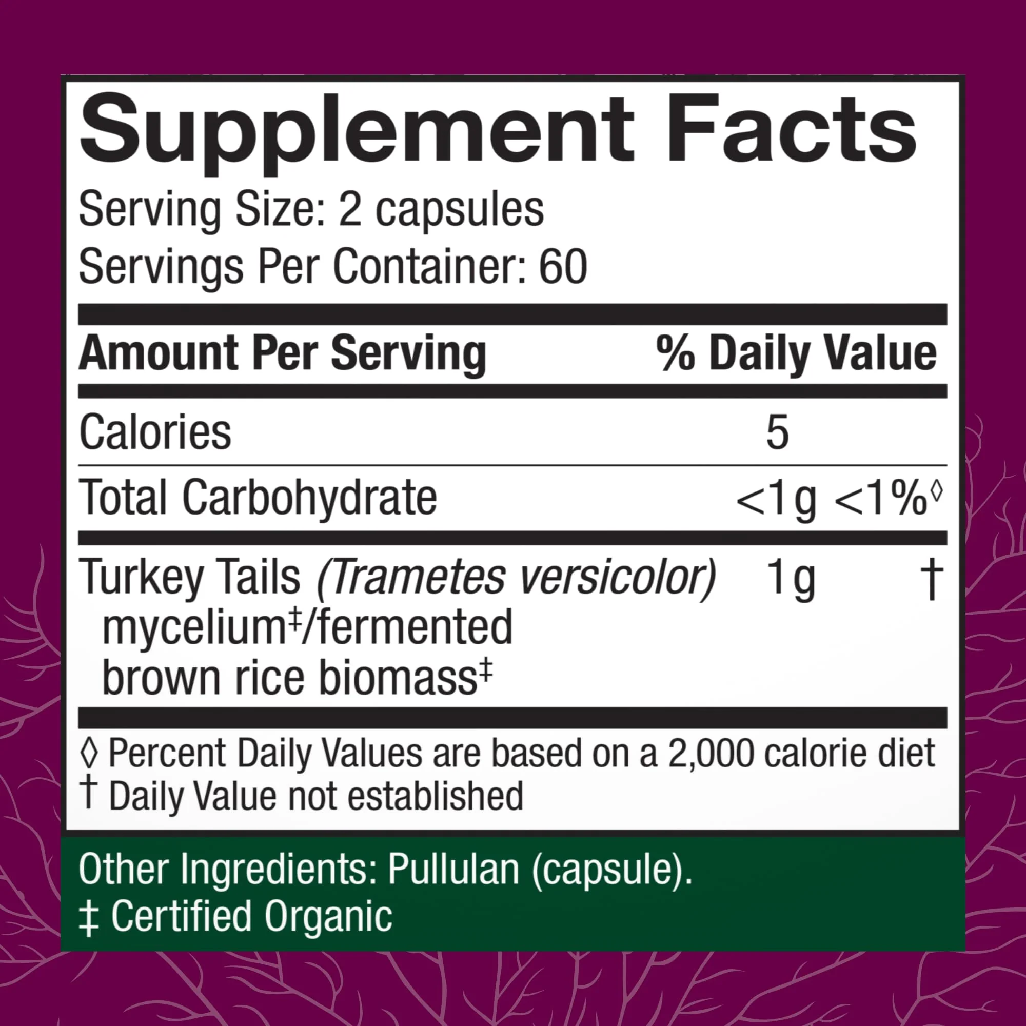 Host Defense Turkey Tail Capsules - 240 ct (Two 120 ct) - Immune & Digestive Health - Image 6