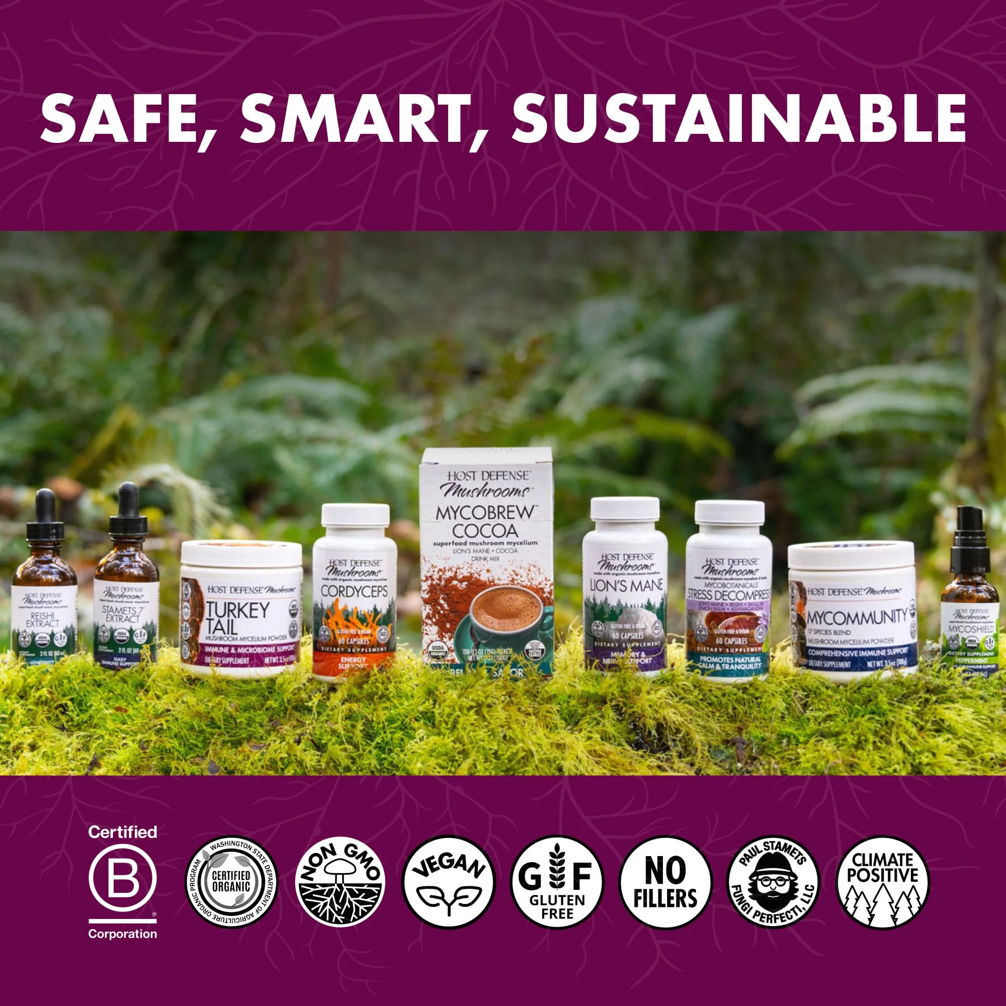 Host Defense Turkey Tail Capsules – Digestive Health & Immune Support - Image 7