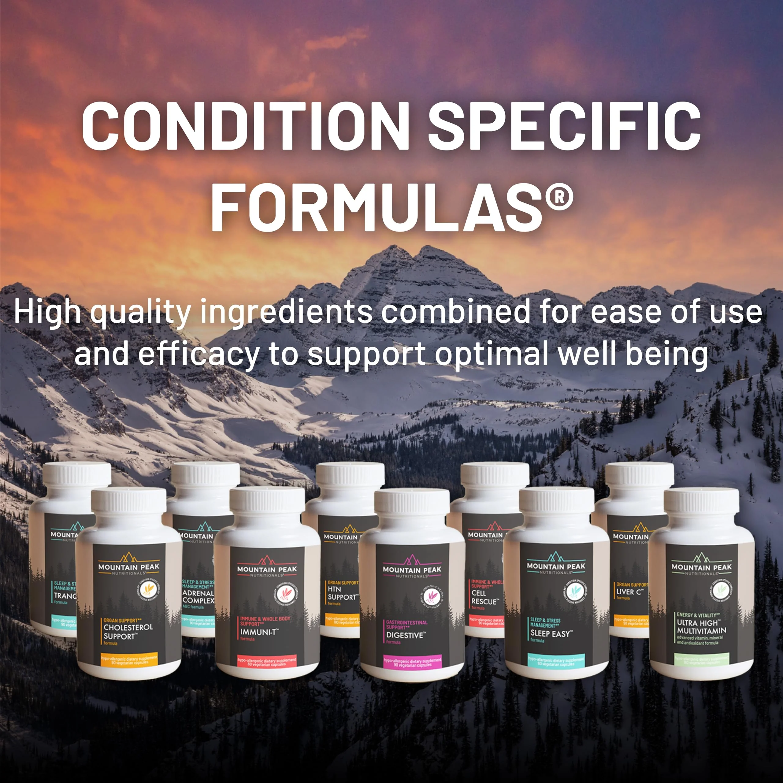 HTN Blood Pressure Support - Mountain Peak Nutritionals (90 Veg Caps) Rauwolfia, Hawthorn & Magnesium - Image 5