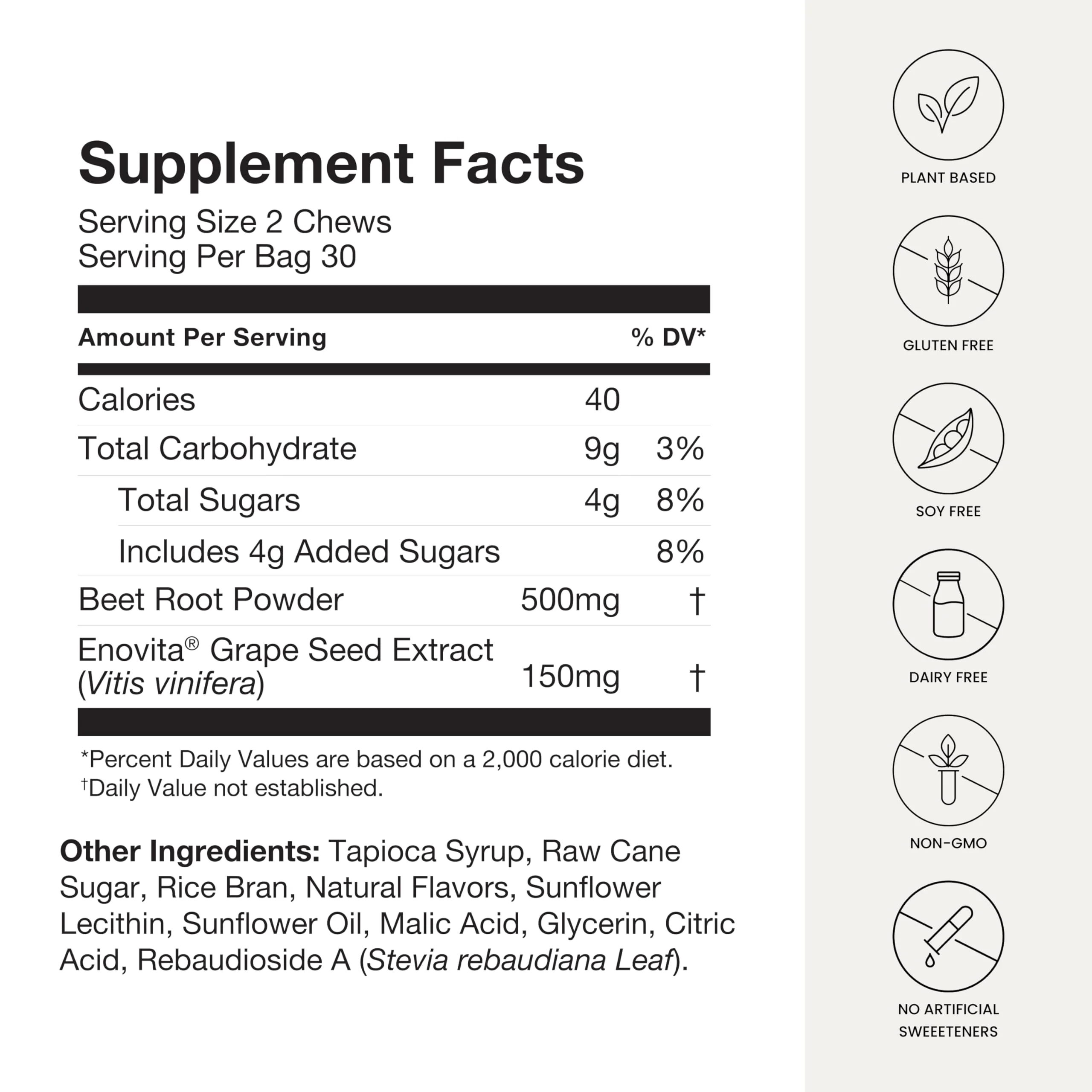 Humann SuperBeets Heart Chews – Nitric Oxide & Blood Pressure Support - Image 17