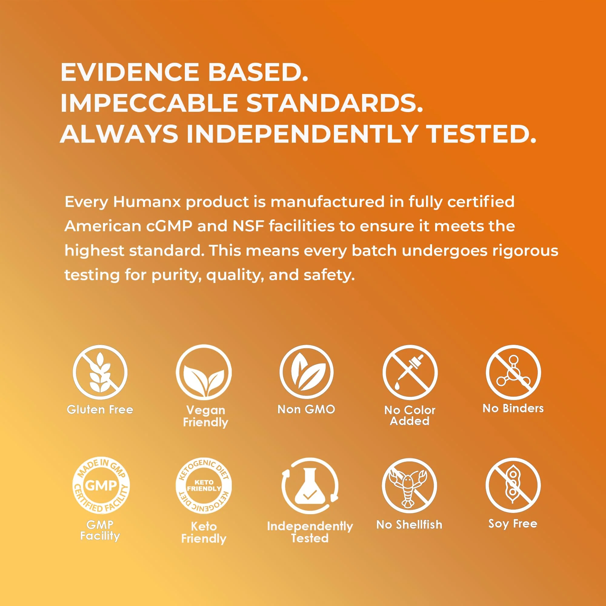 HUMANX Fisetin 500mg – 98% Pure Fisetin Supplement | Senolytic Activator | USA Made Non-GMO Capsules - Image 6