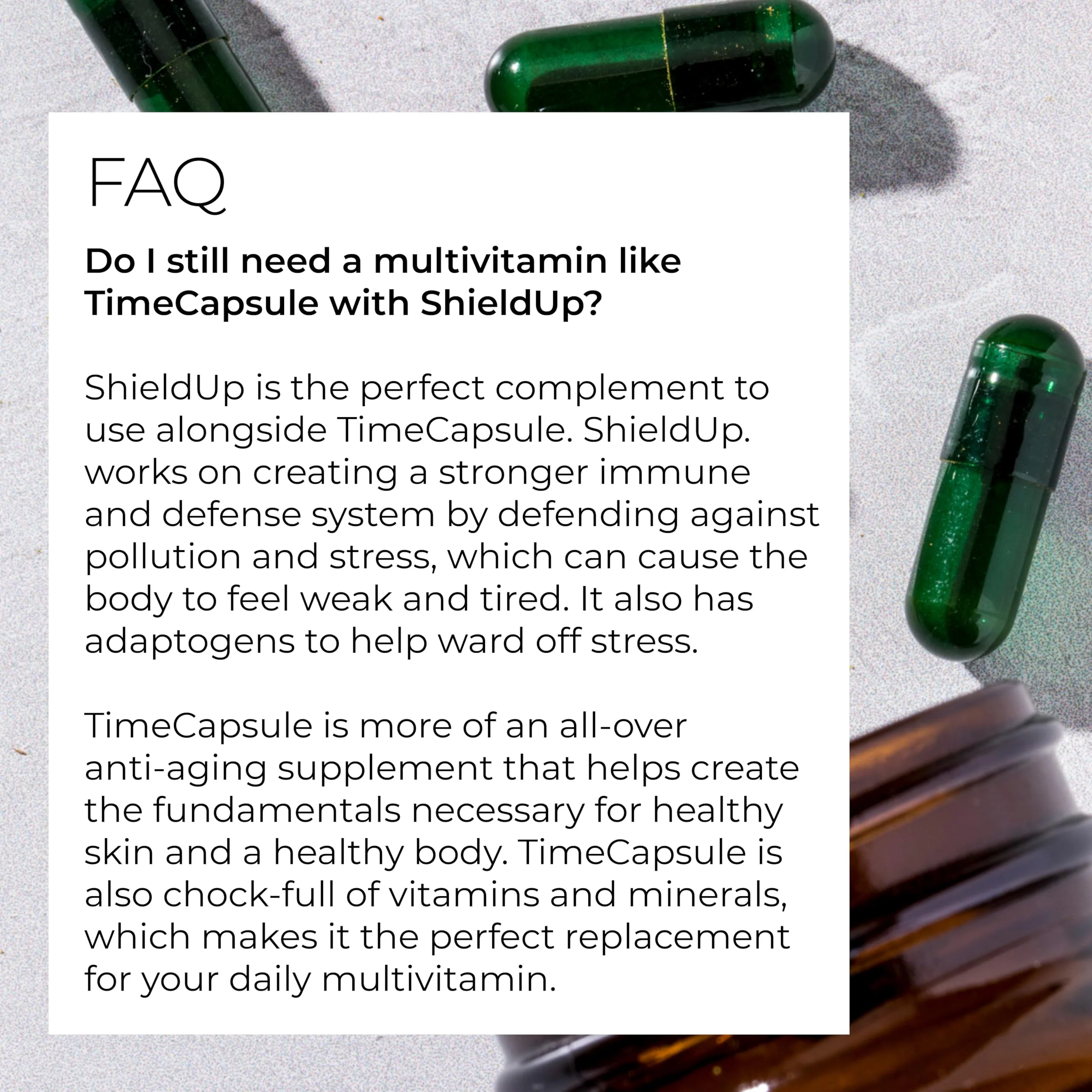 Hush & Hush ShieldUp – Immune Booster Energy Supplement | Vitamin C, Matcha, Maca & Turmeric | 60 Capsules | Vegan & Gluten Free - Image 4