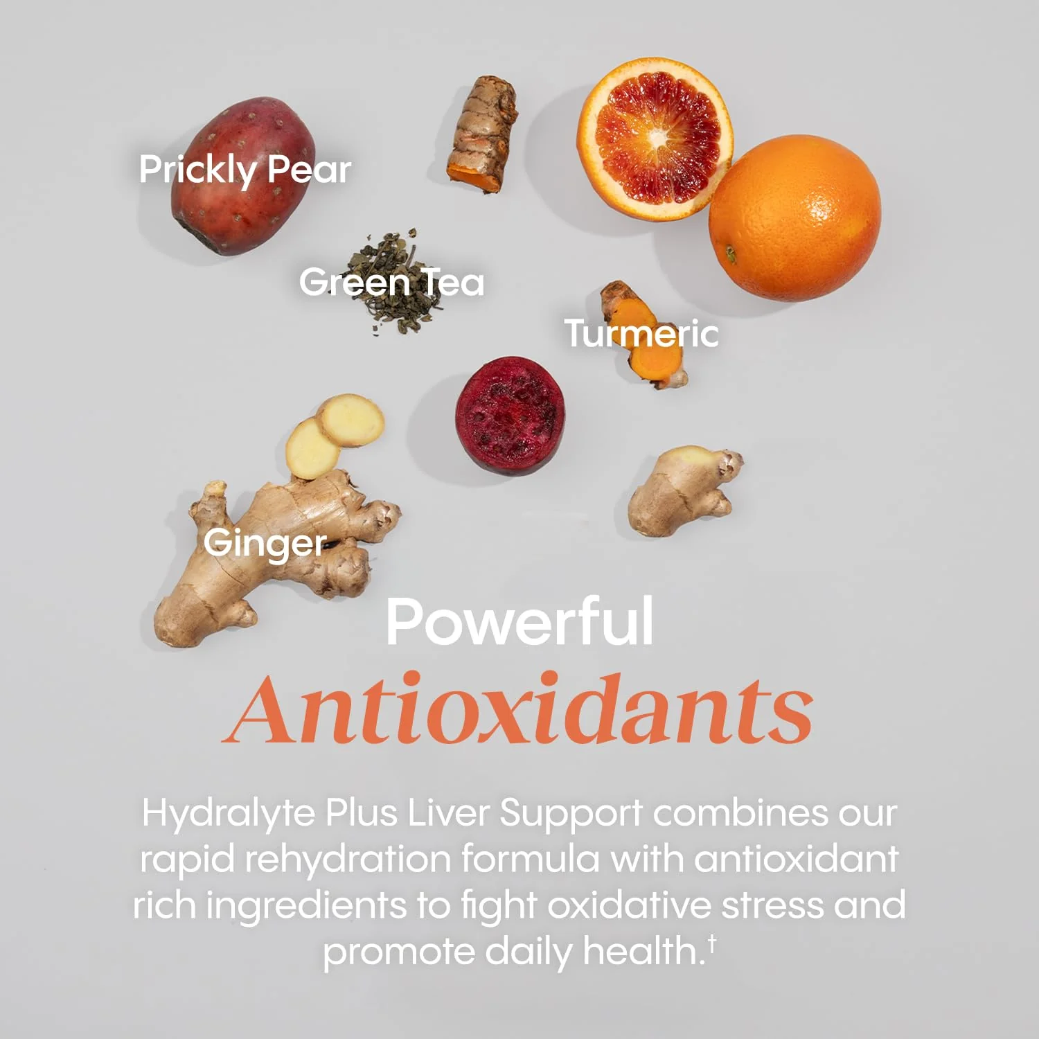 Hydralyte Liver Support + Electrolyte Mix – Milk Thistle, Turmeric, Ginger, Prickly Pear, Green Tea (Blood Orange Ginger, 20 Packets) - Image 6