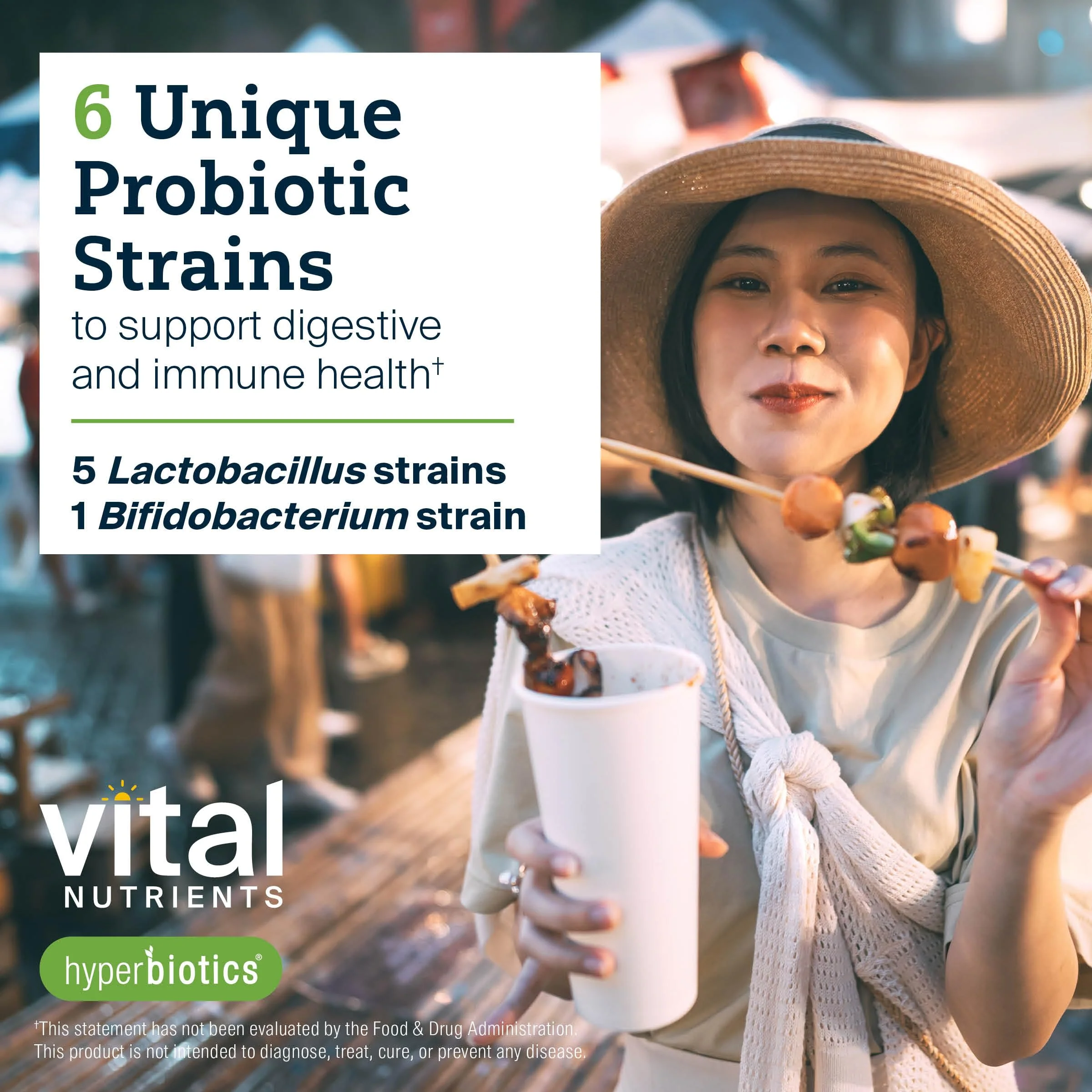 Hyperbiotics Vital Nutrients Pro Women Probiotics for Women | 6 Targeted Strains | 60 Vegan Tablets - Image 5