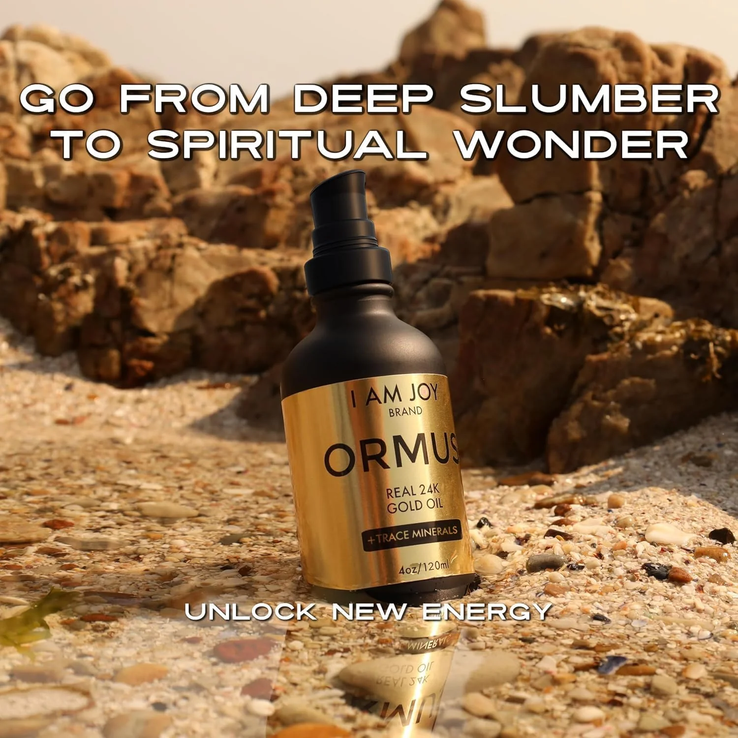 I Am Joy Co. Ormus Gold Oil Monoatomic | Deeper Thought, Intuition & Dream Clarity | 4oz - Image 12