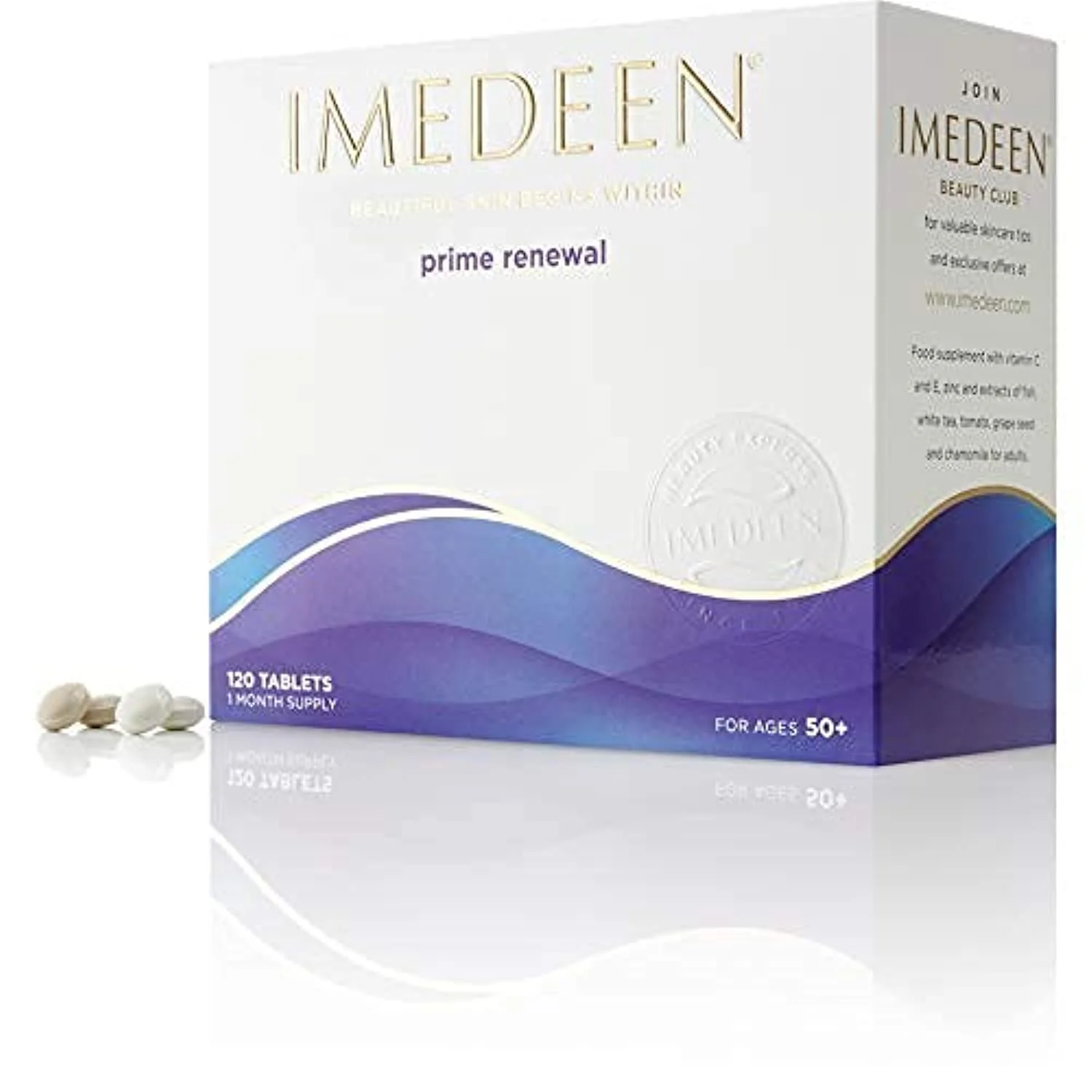 Imedeen Prime Renewal 3 Months Supply – Post-Menopause Skin Care (50+)