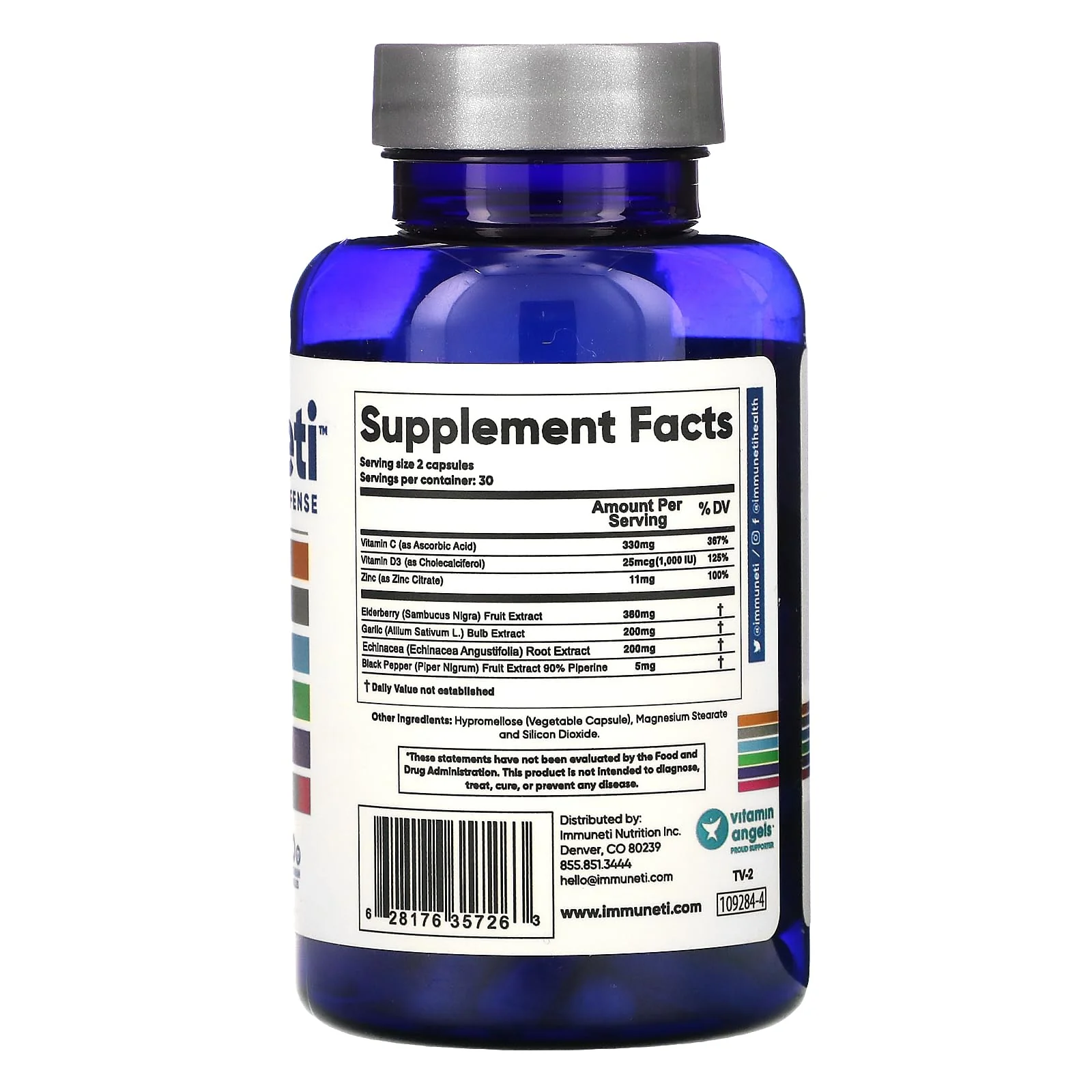 Immuneti Nutrition — Advanced 6-in-1 Immune Support, Doctor Formulated, Made in USA - Image 2