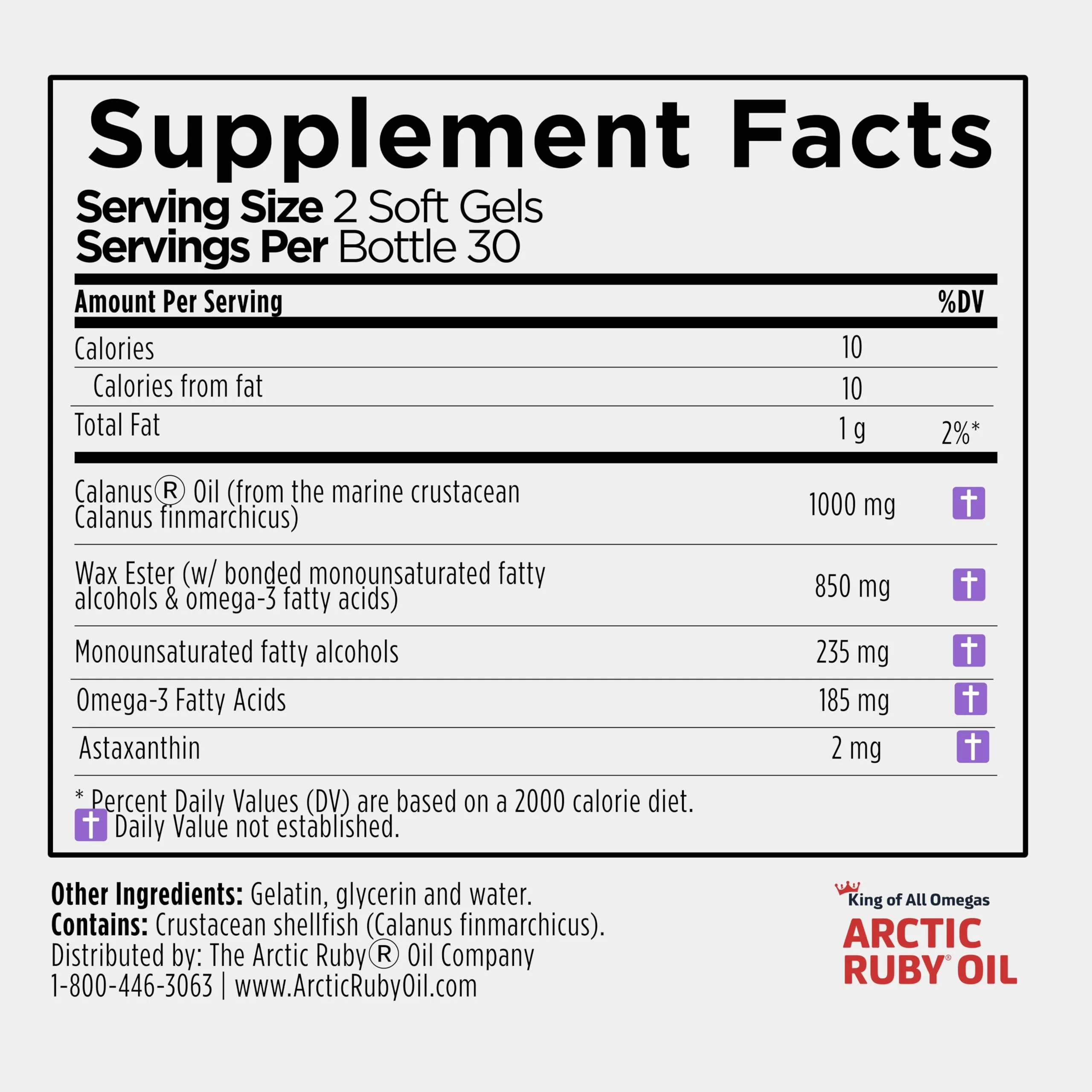 Immunocorp Arctic Ruby Oil 1000mg – Omega-3 with Astaxanthin (60 Softgels) - Image 14