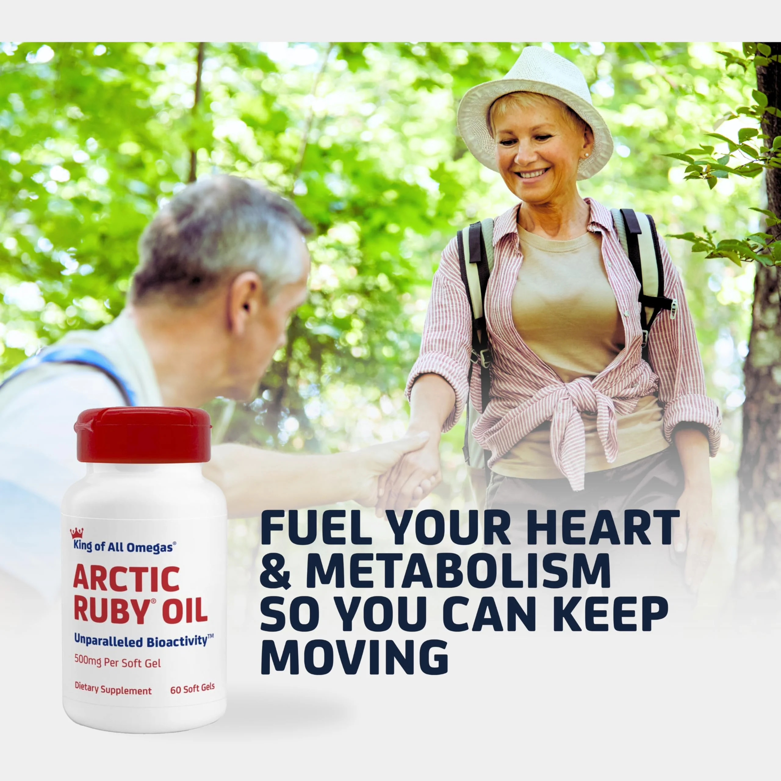 Immunocorp Arctic Ruby Oil 1000mg – Omega-3 with Astaxanthin (60 Softgels) - Image 3