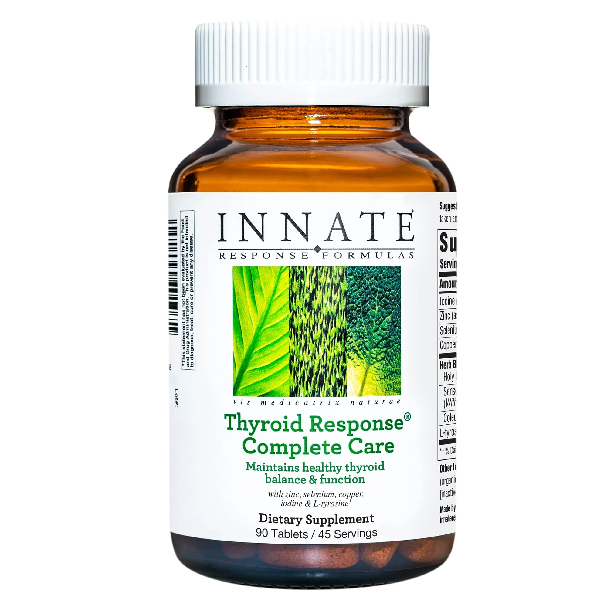 INNATE Thyroid Response Complete Care - Ashwagandha (90 Tablets) | Vegetarian, Gluten-Free, Non-GMO
