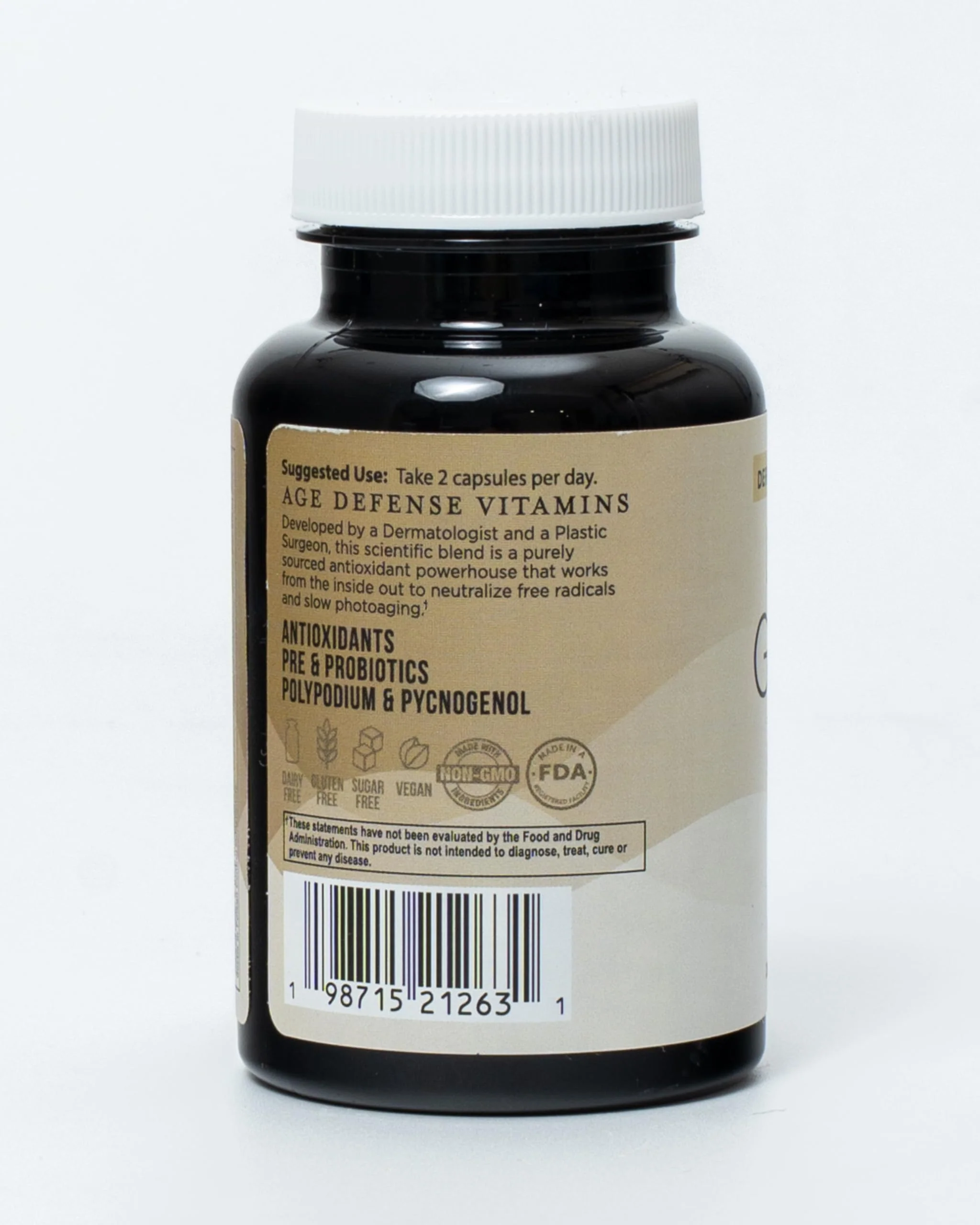 Inner Glow Age Defense Vitamins – Dermatologist & Plastic Surgeon Developed Antioxidant Formula for Photoaging and Melasma – Vegan, Gluten-Free – 60 Capsules - Image 11