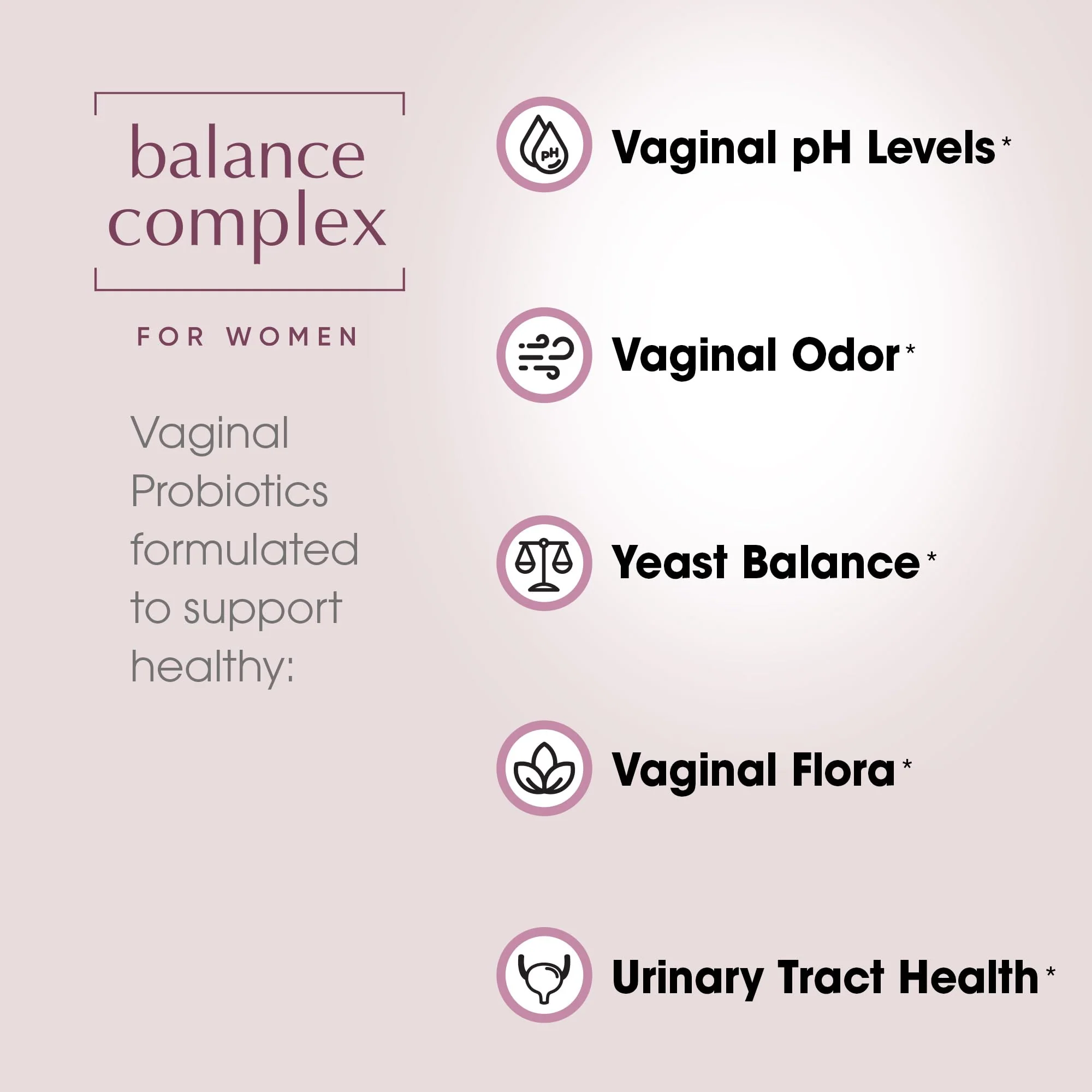 Instant Brands Balance Complex 17-in-1 Probiotics for Women – 100 Billion CFU with Cranberry & D-Mannose | Urinary & Vaginal Health, 60 Capsules - Image 3