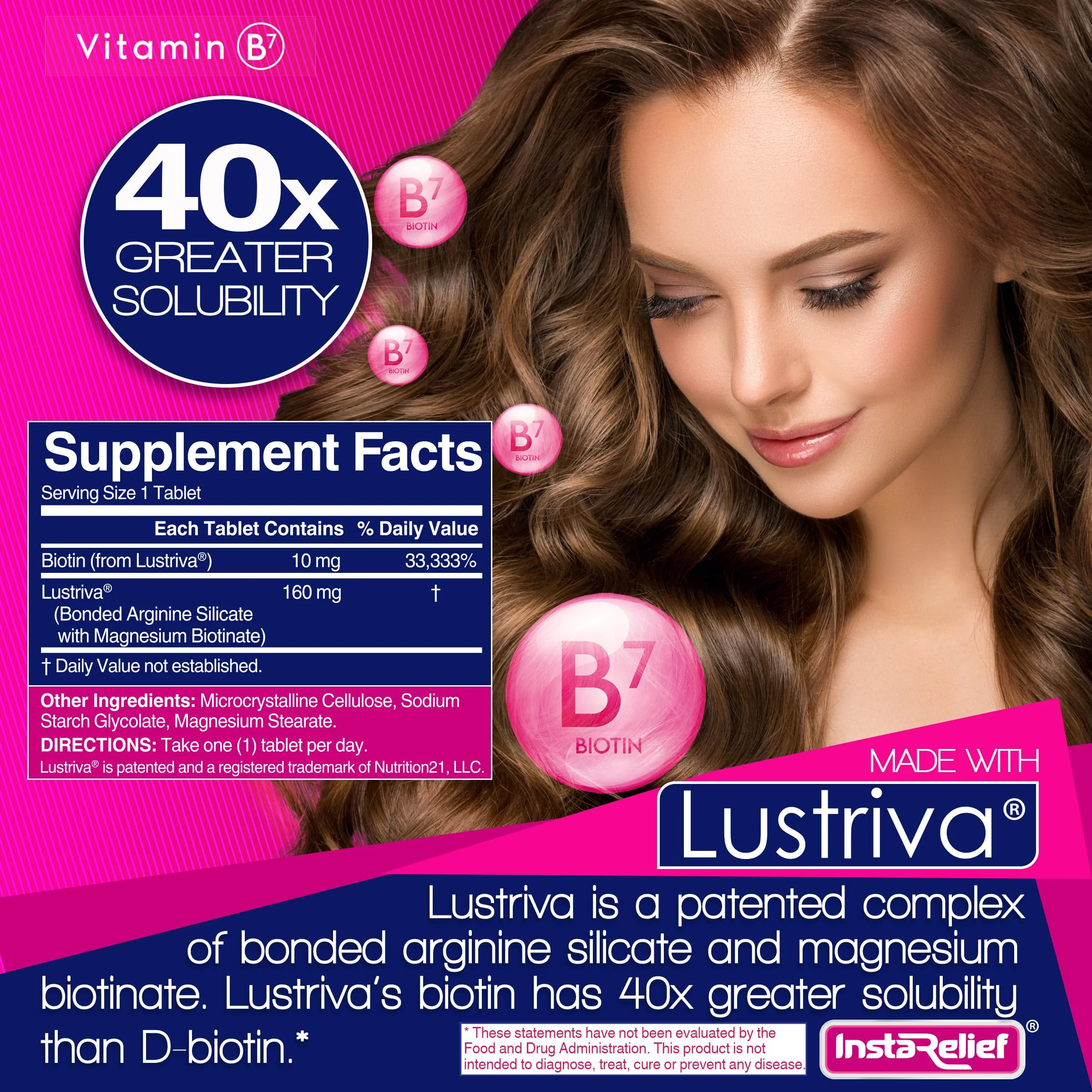 InstaRelief® Hair Growth with Lustriva® – Clinically Shown to Grow Thicker Hair in 3 Weeks - Image 4