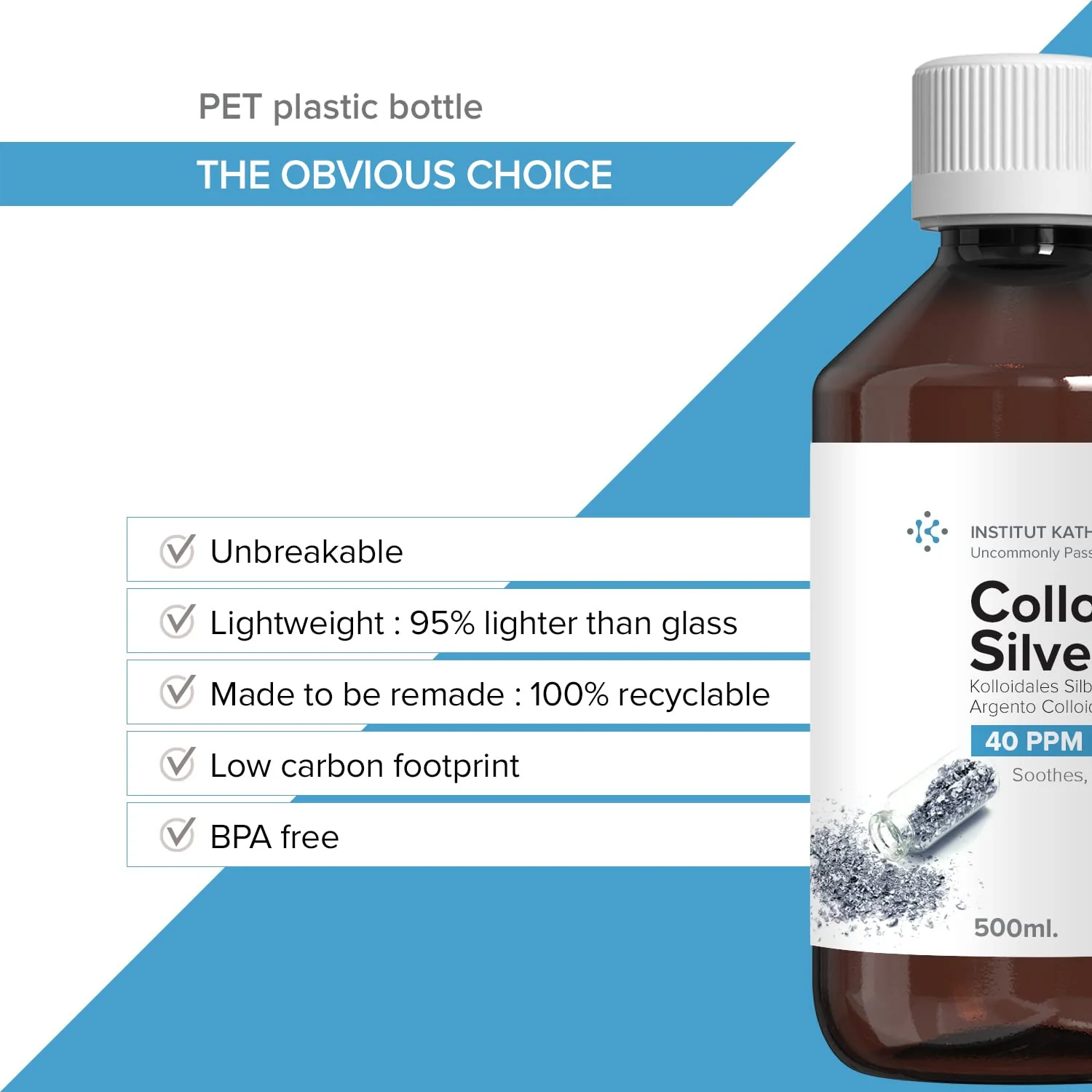 Institut Katharos Premium Colloidal Silver – Optimal Concentration, Smaller Particles, EU-Made, Lab-Certified (34 oz) + Free Spray Bottle & Ebook - Image 16