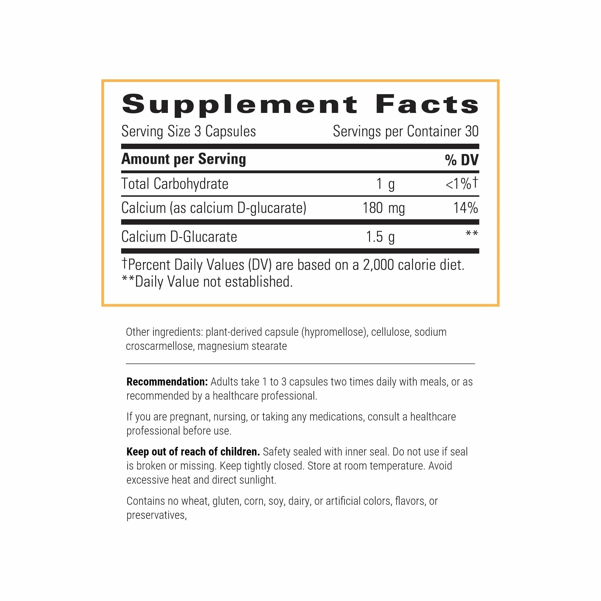 Integrative Therapeutics Calcium D-Glucarate – Detox Support & Estrogen Metabolism – Gluten & Dairy Free - Image 9