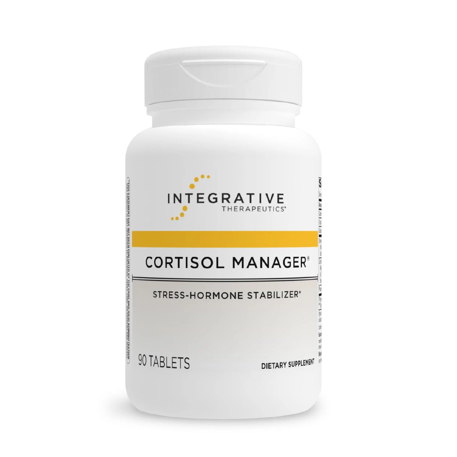 Integrative Therapeutics Cortisol Manager - Adrenal Health Support | Vegan, Dairy-Free & Gluten-Free | 90 Capsules (45 Servings)