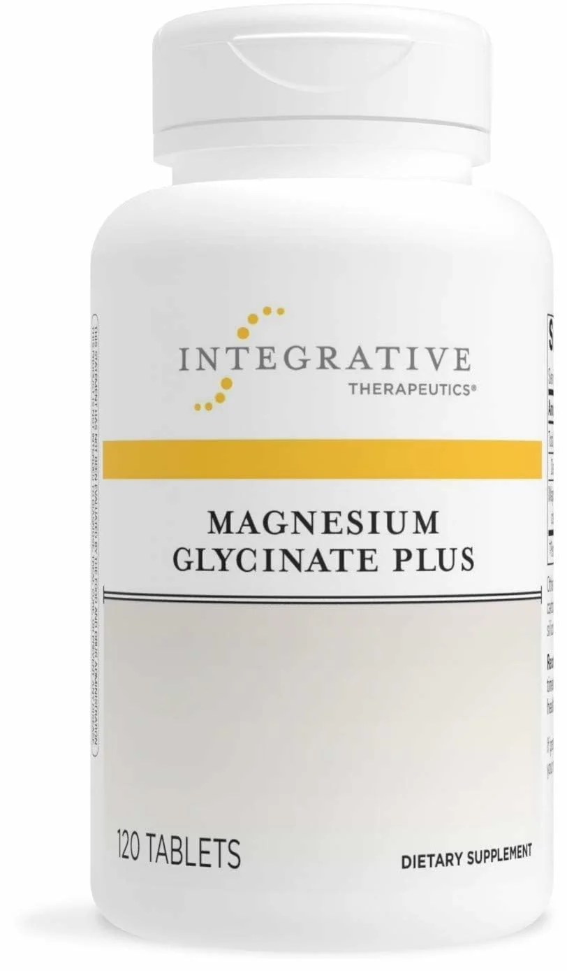 Integrative Therapeutics Magnesium Glycinate Plus - 120 Count - Brain & Heart Support