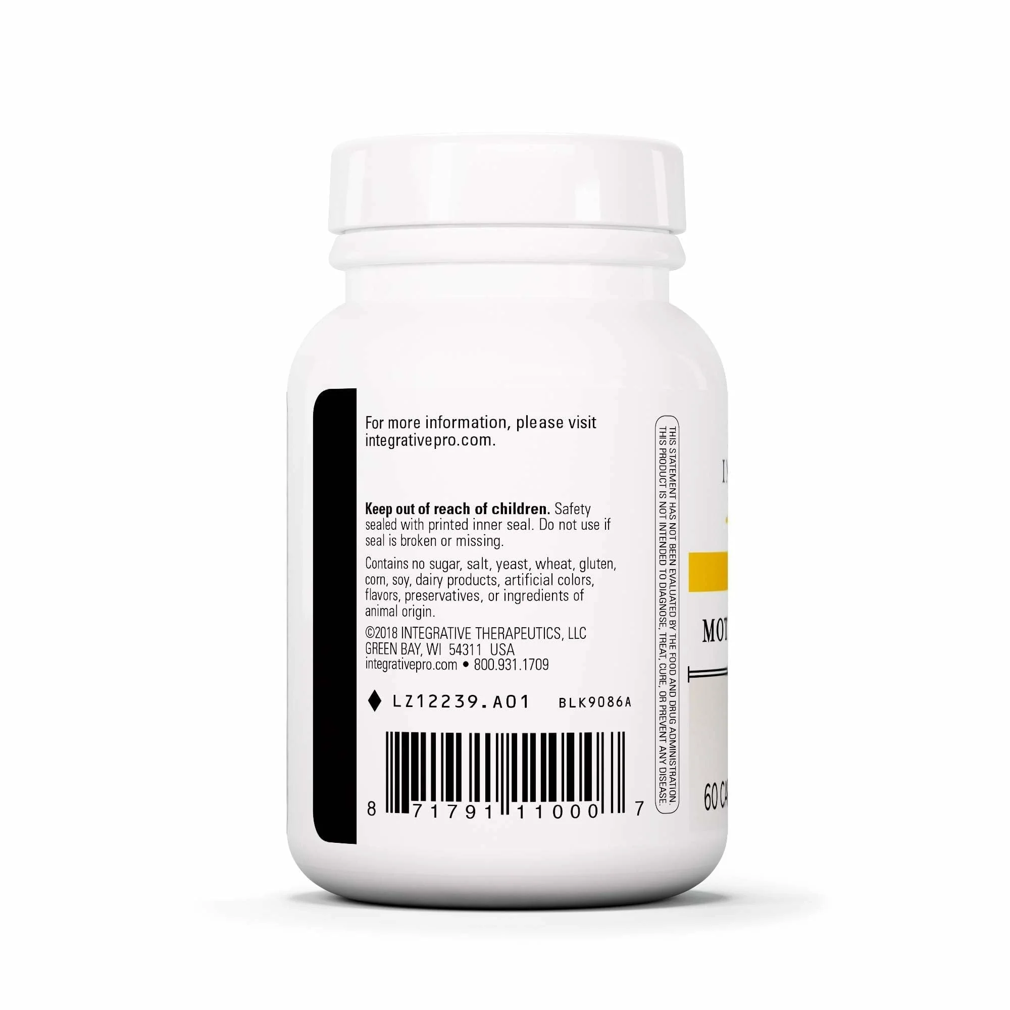 Integrative Therapeutics Motility Activator – GI Motility & Gut Health Support (Dairy-Free, Gluten-Free) | 60 Capsules - Image 3