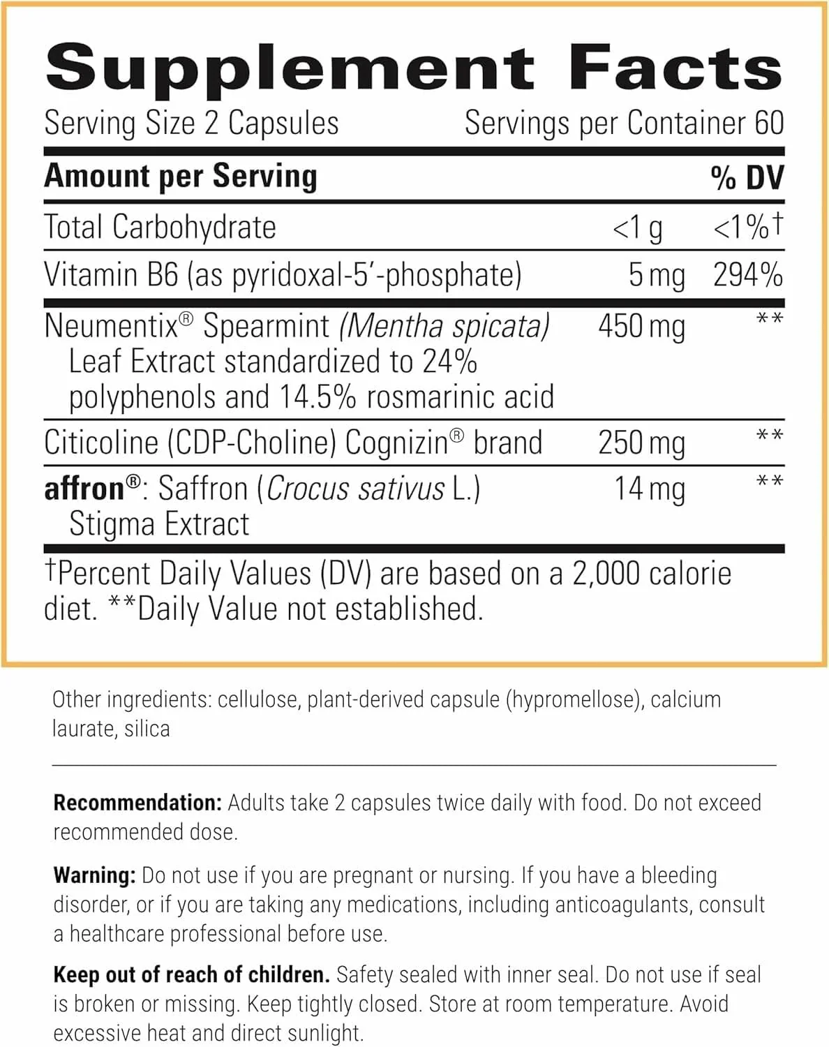 Integrative Therapeutics Neurologix – Non-Stimulant Brain Health Nootropic (120 capsules) - Image 10