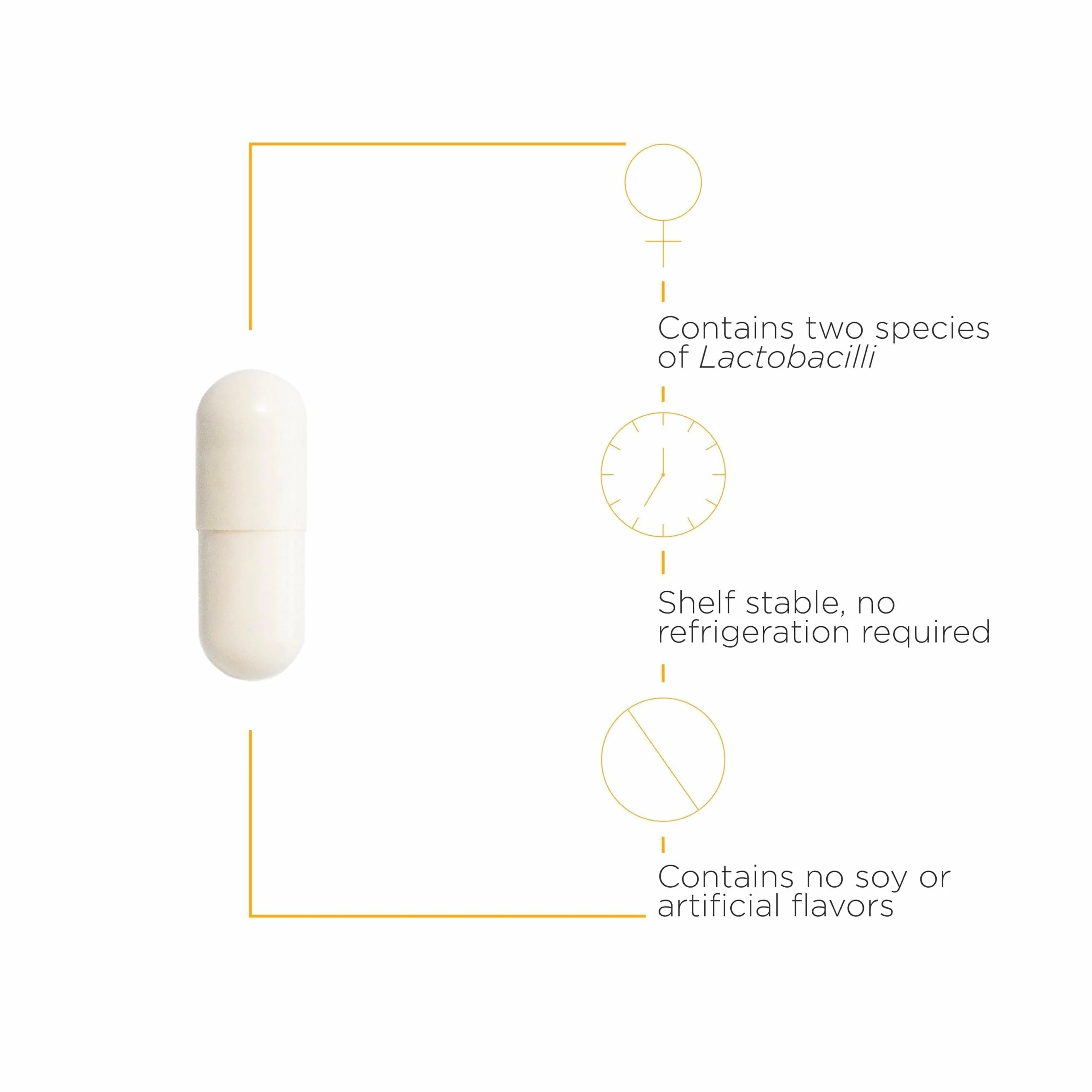 Integrative Therapeutics Pro-Flora Women’s Probiotic – Vaginal Health Probiotic – Supports Urogenital Health in Women* – Gluten-Free – 30 Capsules - Image 3