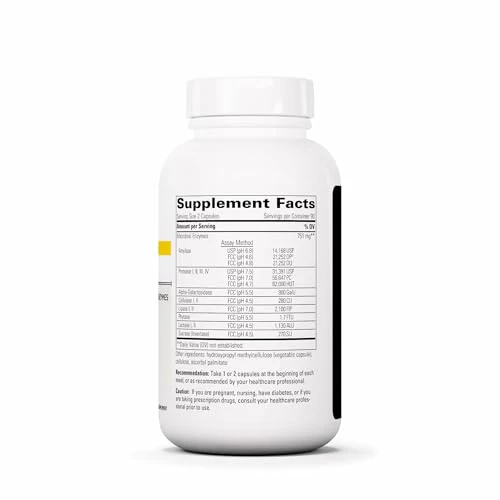 Integrative Therapeutics Similase BV - Digestion Support Enzyme Supplement | 180 Capsules - Image 4
