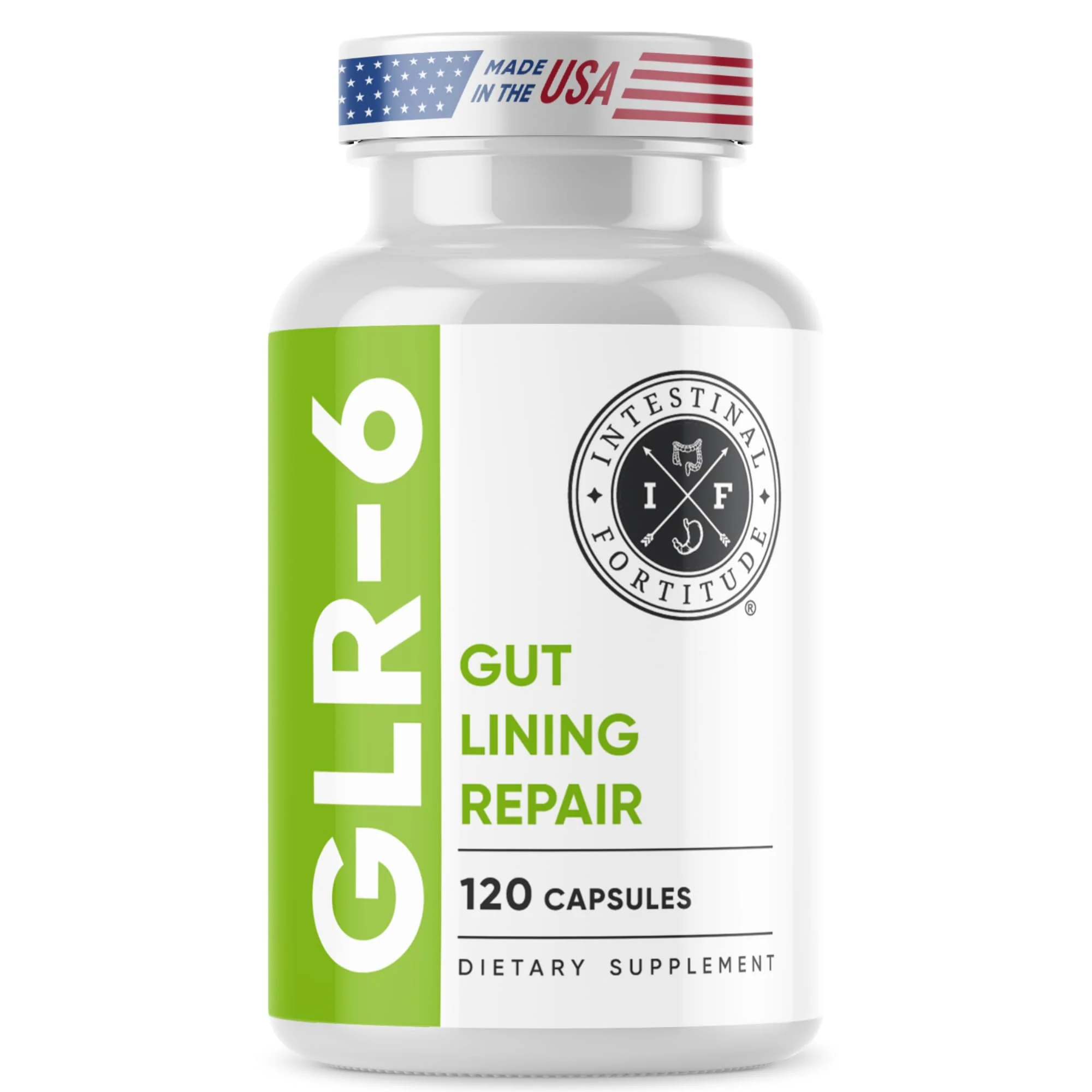 Intestinal Fortitude GLR-6 – Vegan Gut Lining Repair Supplement with L-Glutamine, Slippery Elm, Marshmallow - Image 8