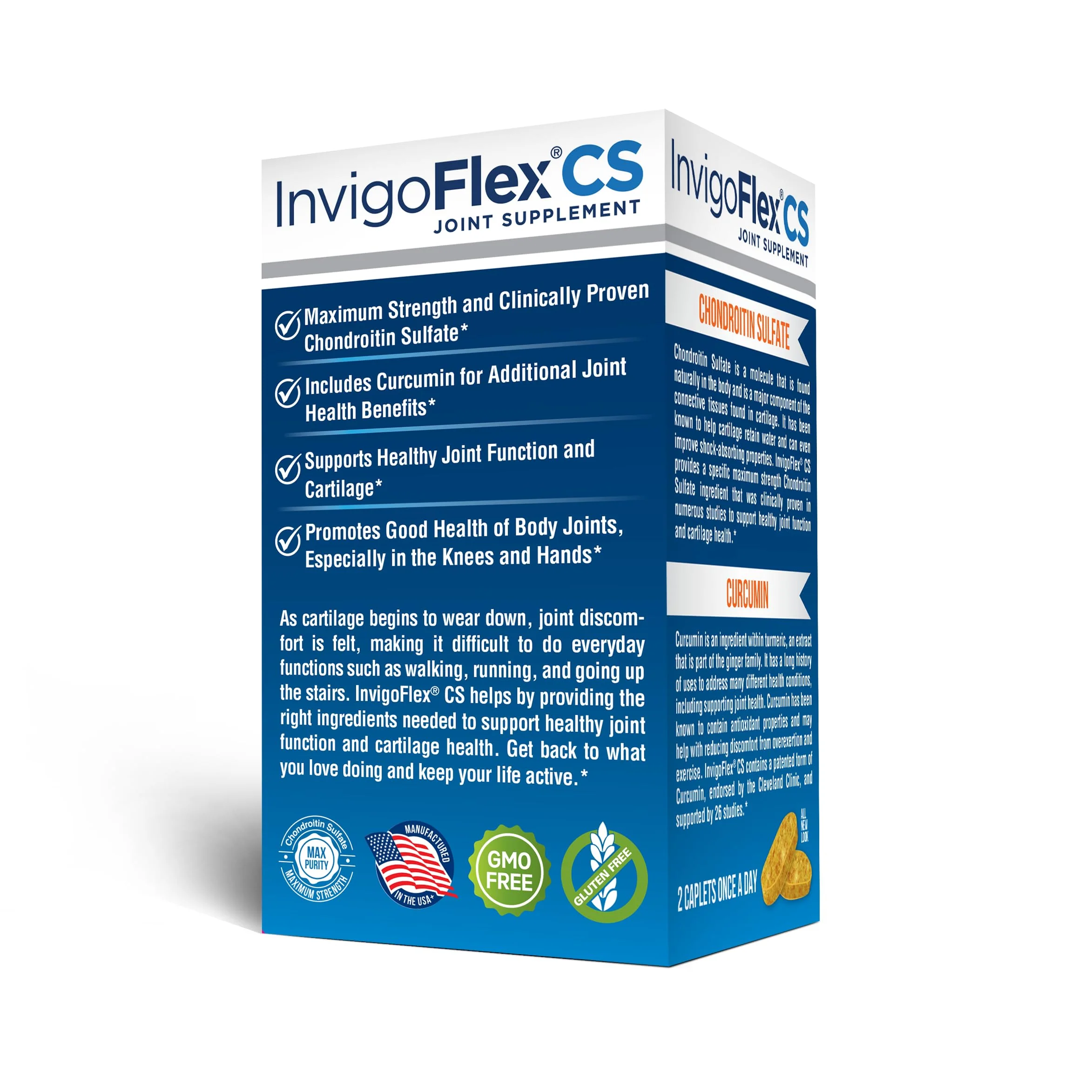INVIGOFLEX® CS: Chondroitin Sulfate with Turmeric Curcumin – Premium Non-GMO Joint Supplement - Image 8